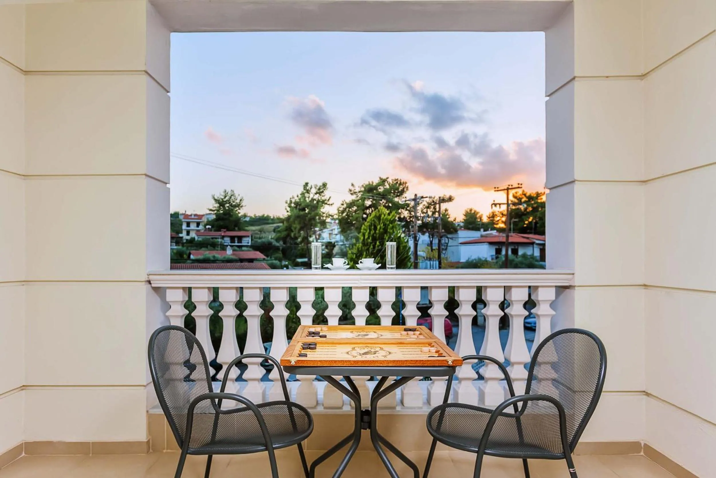 Balcony/Terrace in Elinotel Apolamare Hotel