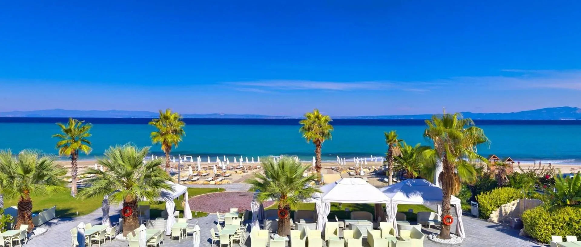 Beach in Elinotel Apolamare Hotel