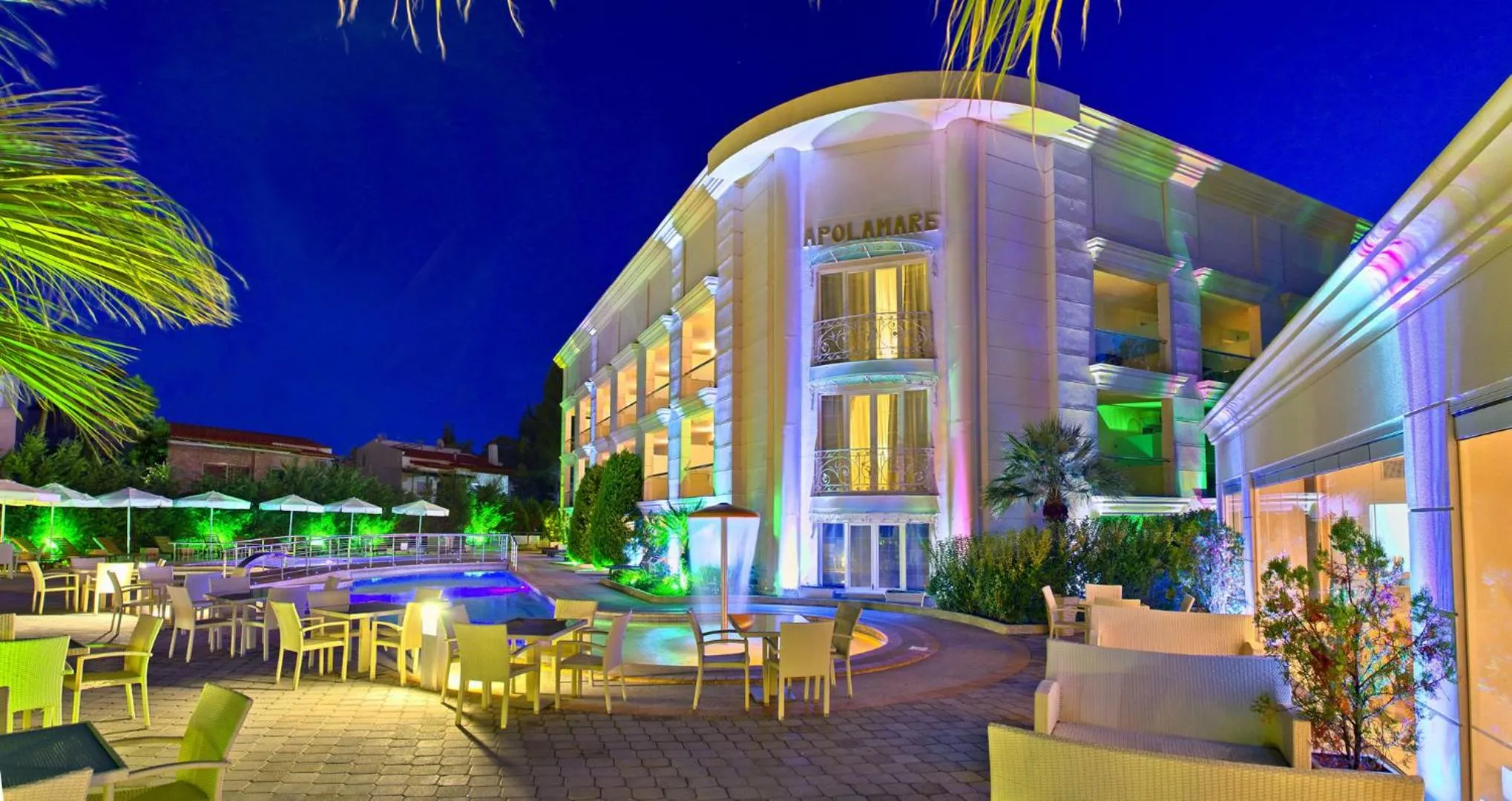 Balcony/Terrace in Elinotel Apolamare Hotel