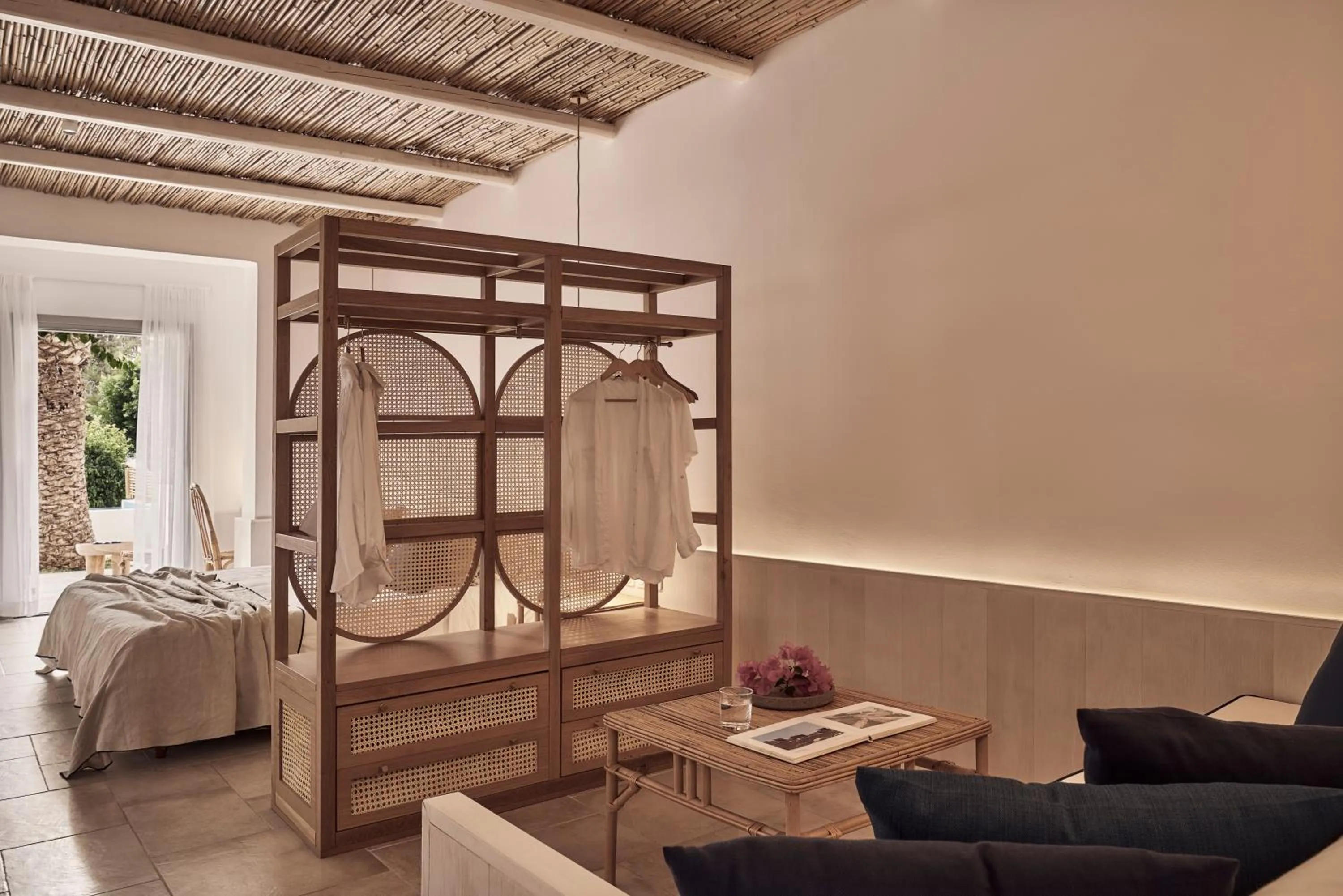 Photo of the whole room, Bed in Dionysos Seaside Resort Ios