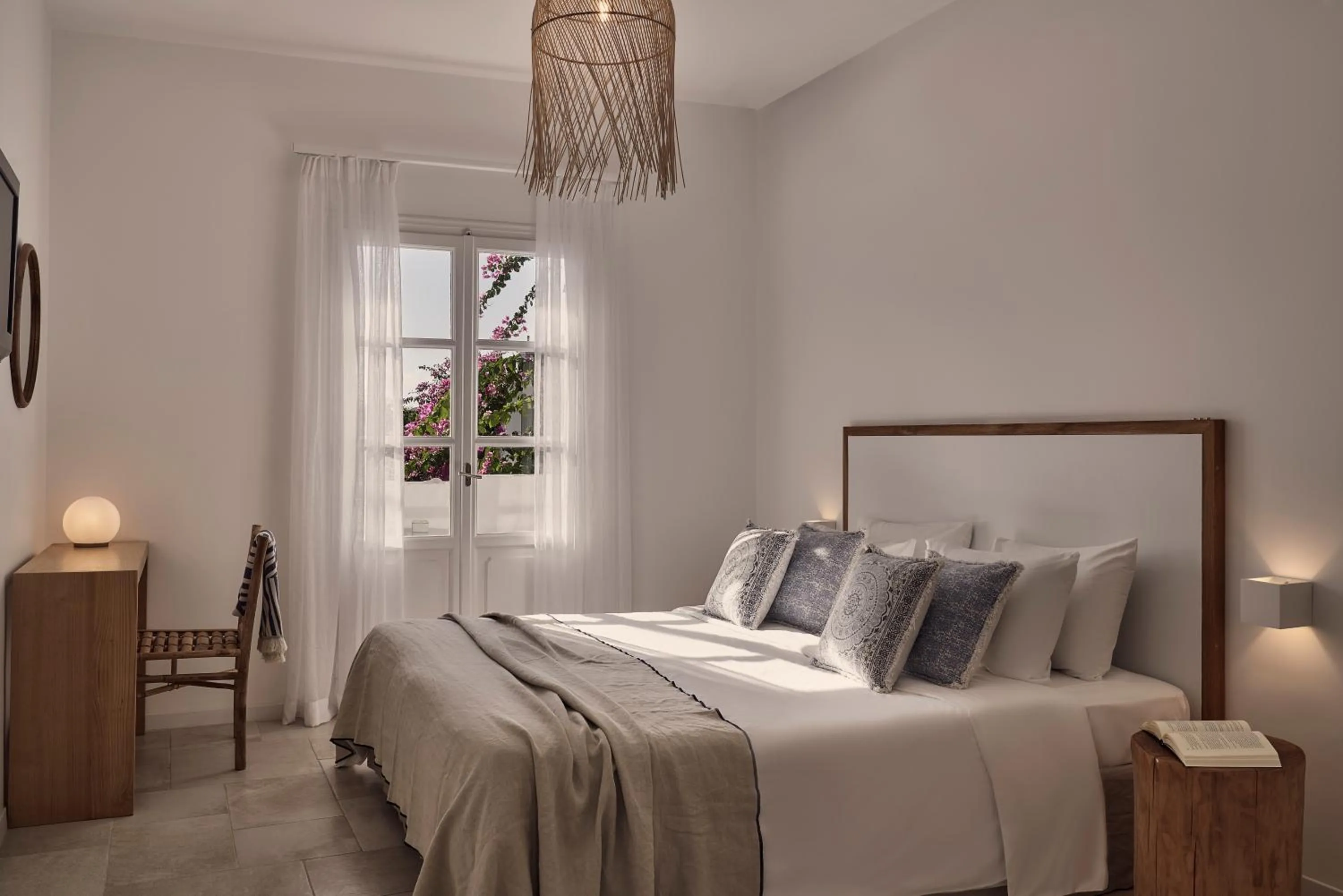 Photo of the whole room, Bed in Dionysos Seaside Resort Ios