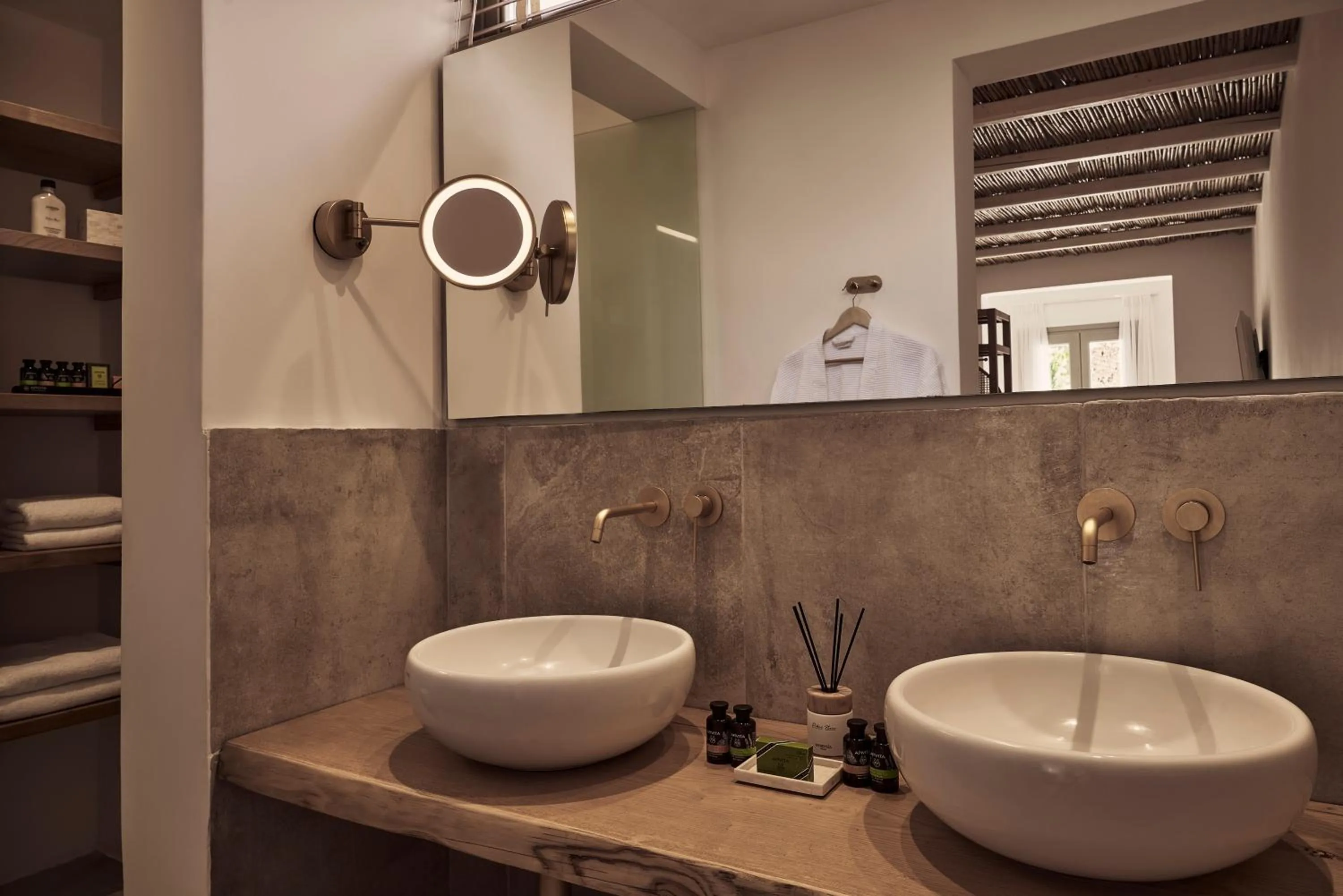 Bathroom in Dionysos Seaside Resort Ios