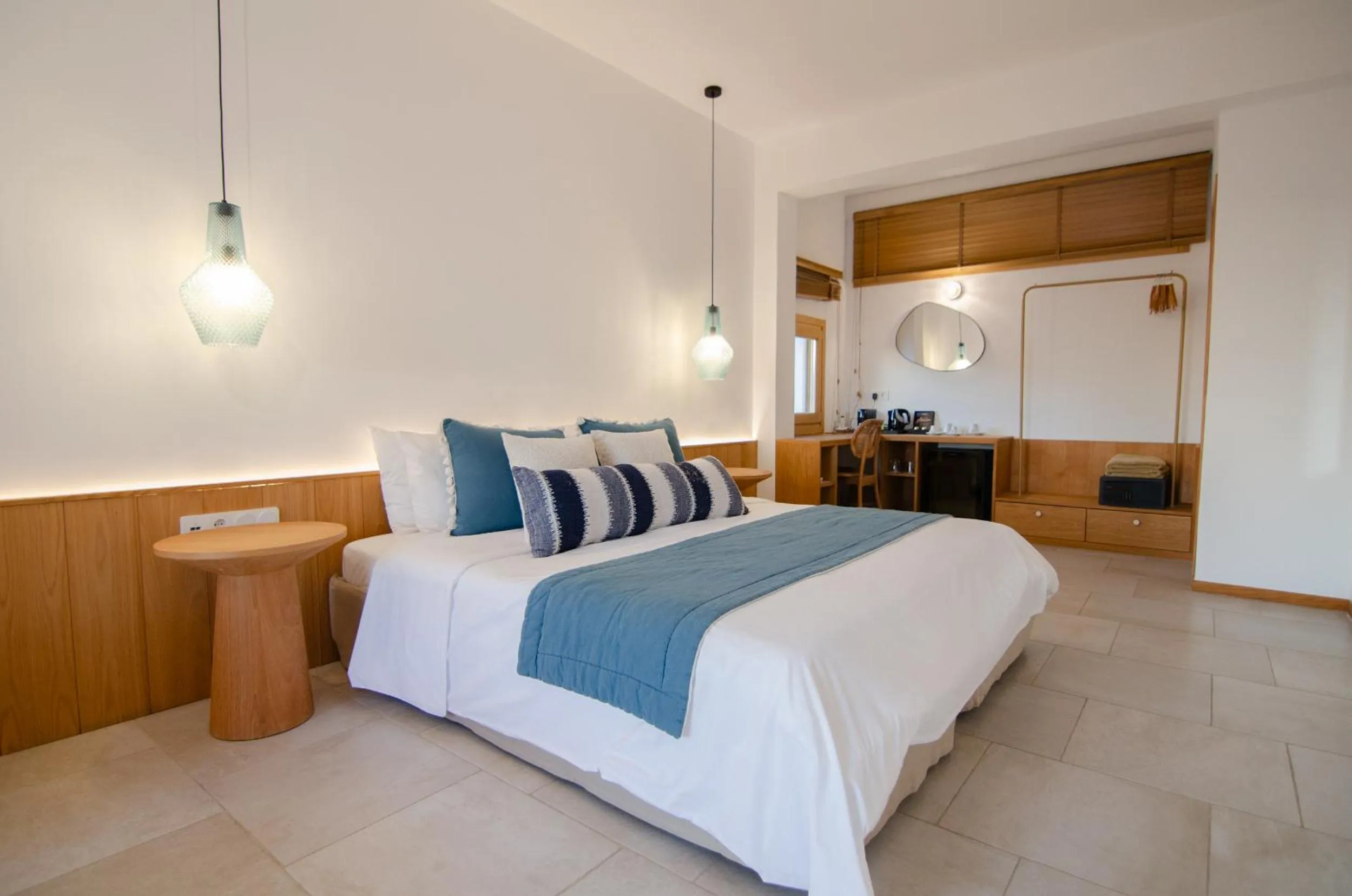 Photo of the whole room, Bed in Dionysos Seaside Resort Ios