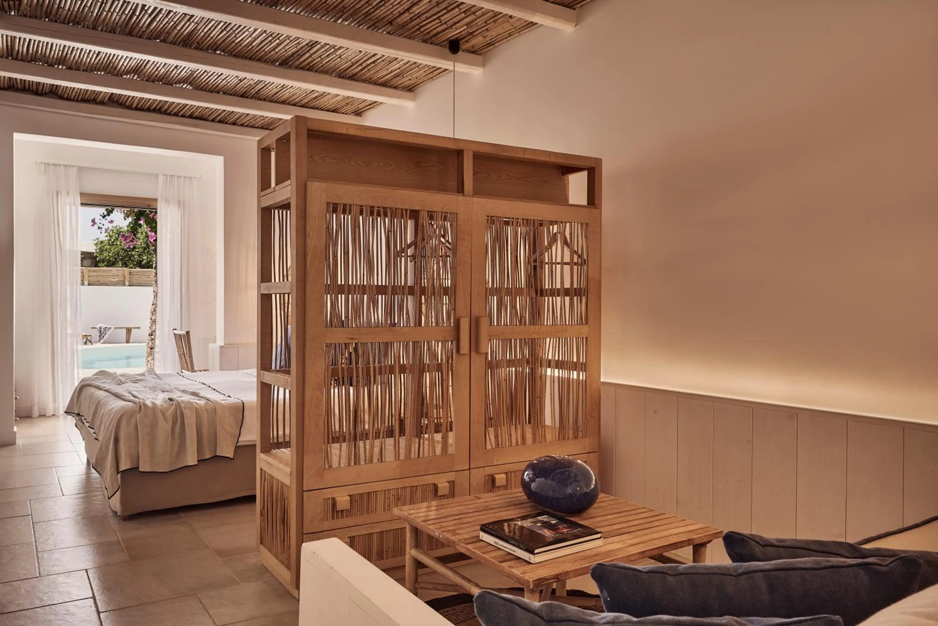 Photo of the whole room, Bed in Dionysos Seaside Resort Ios