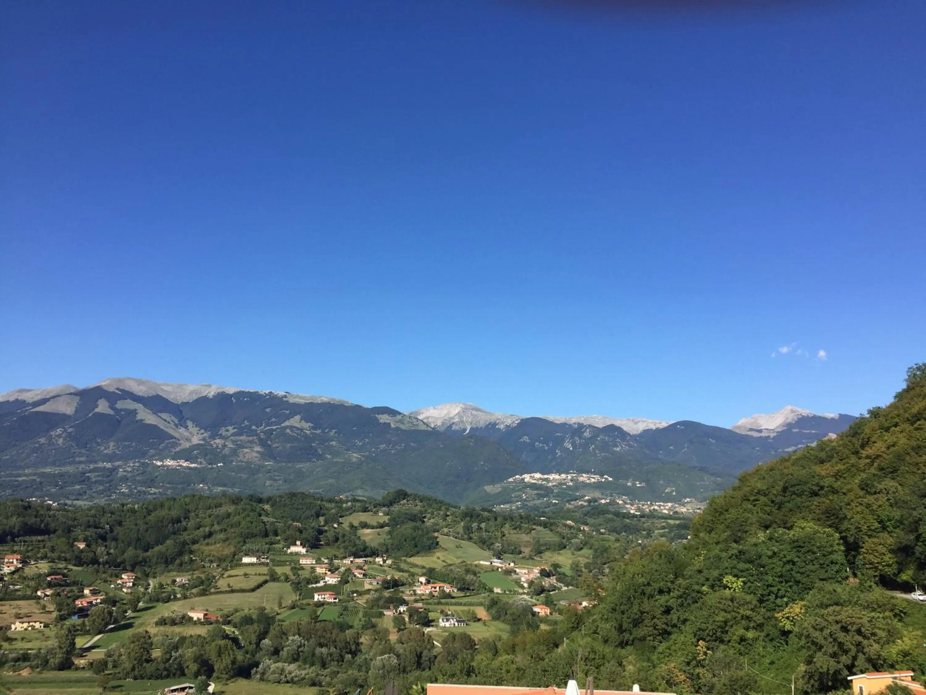 Mountain view in Palazzo del Senatore