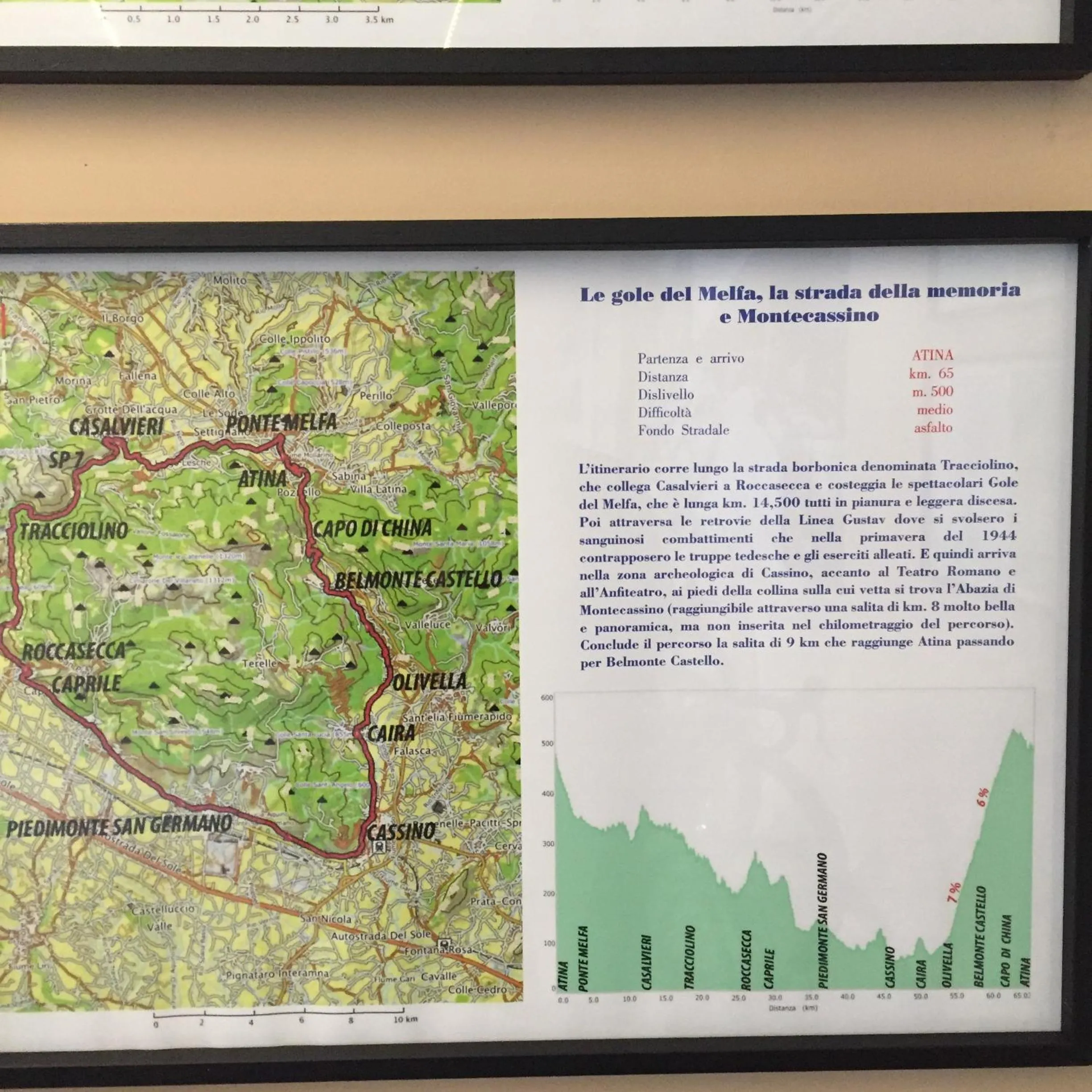 Cycling in Palazzo del Senatore