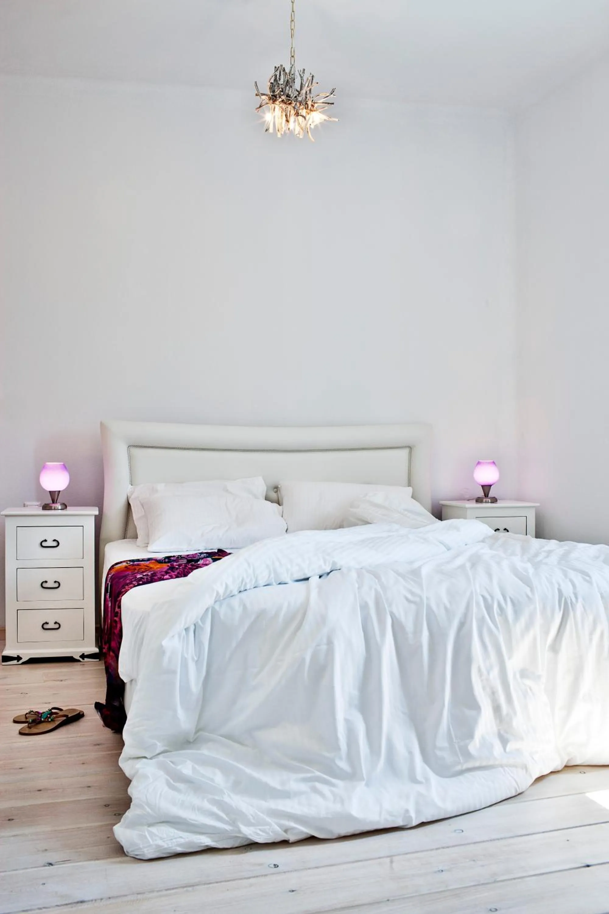 Bed in Thermes Luxury Villas And Spa