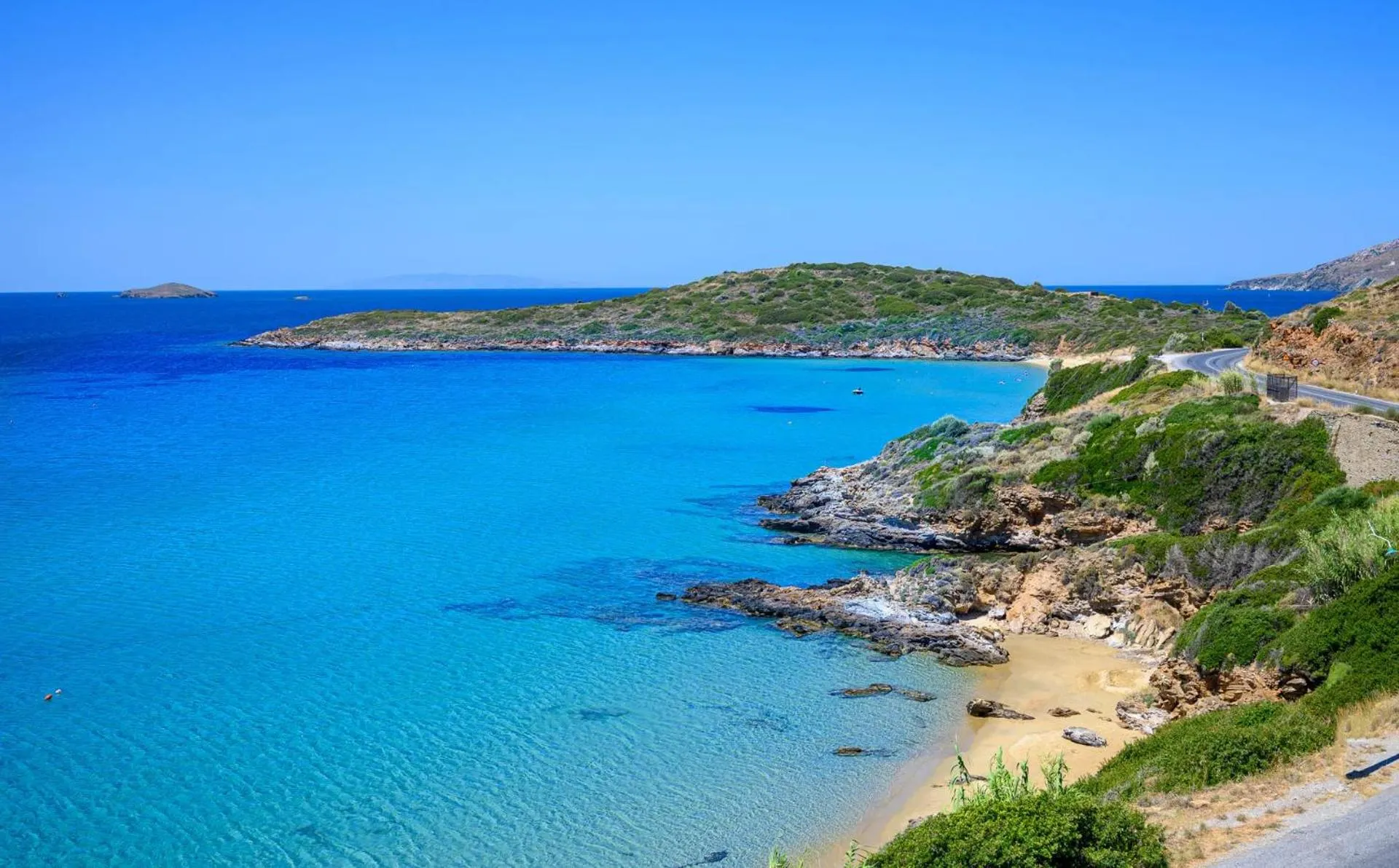 Beach in Hotel Perrakis