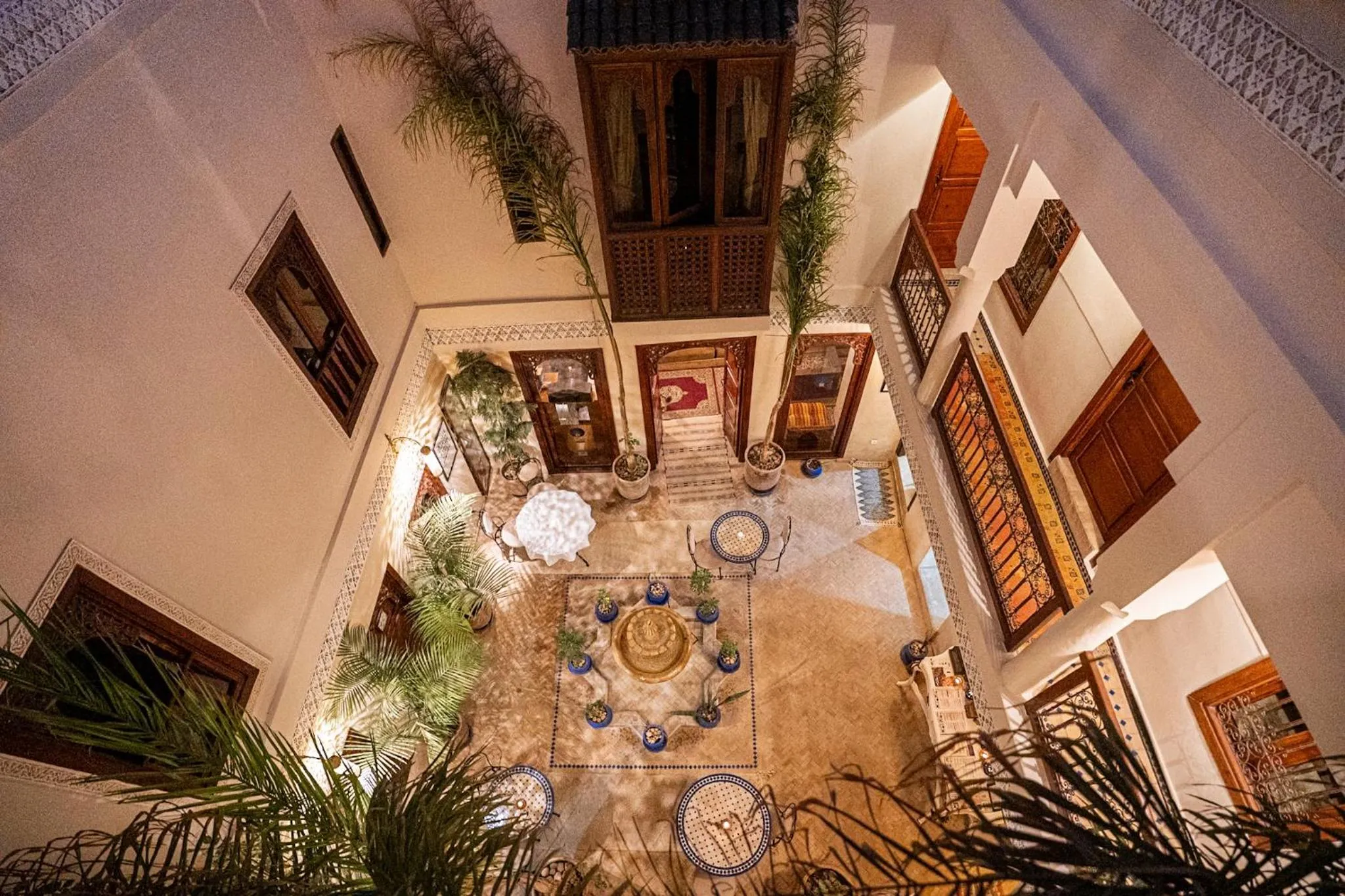 Patio in Riad Chams Marrakech