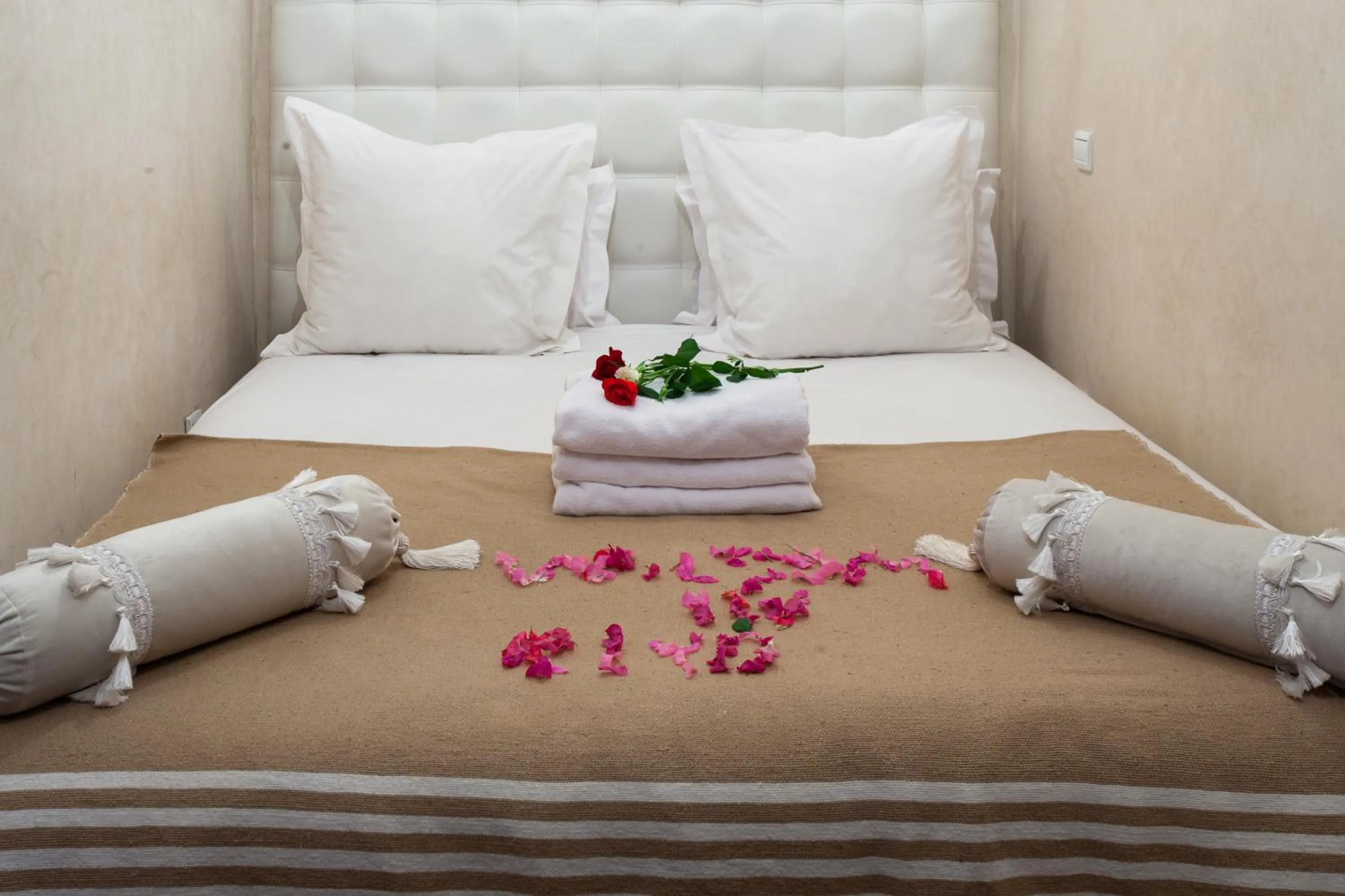 Bedroom, Bed in Riad Chams Marrakech