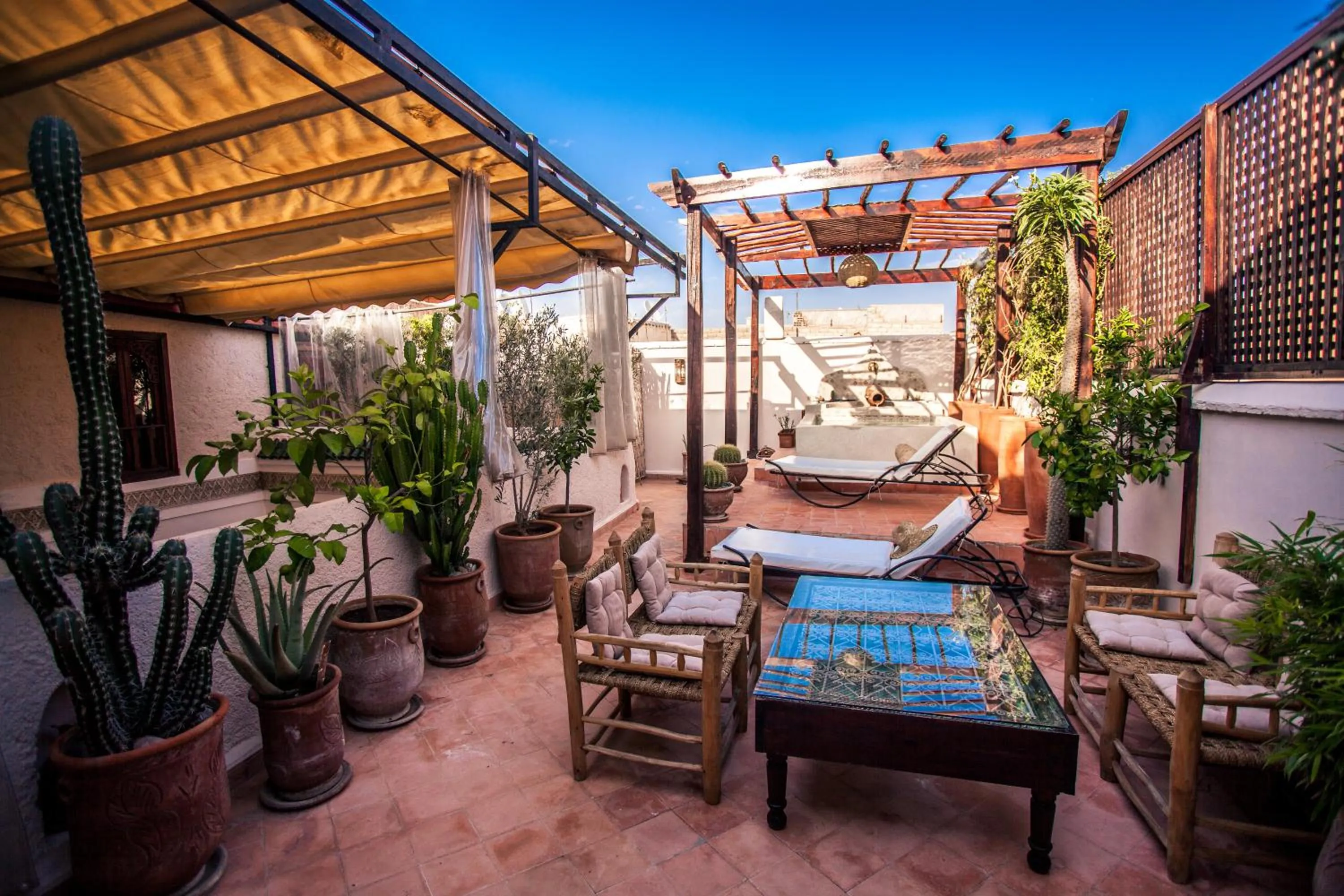 Patio in Riad Chams Marrakech