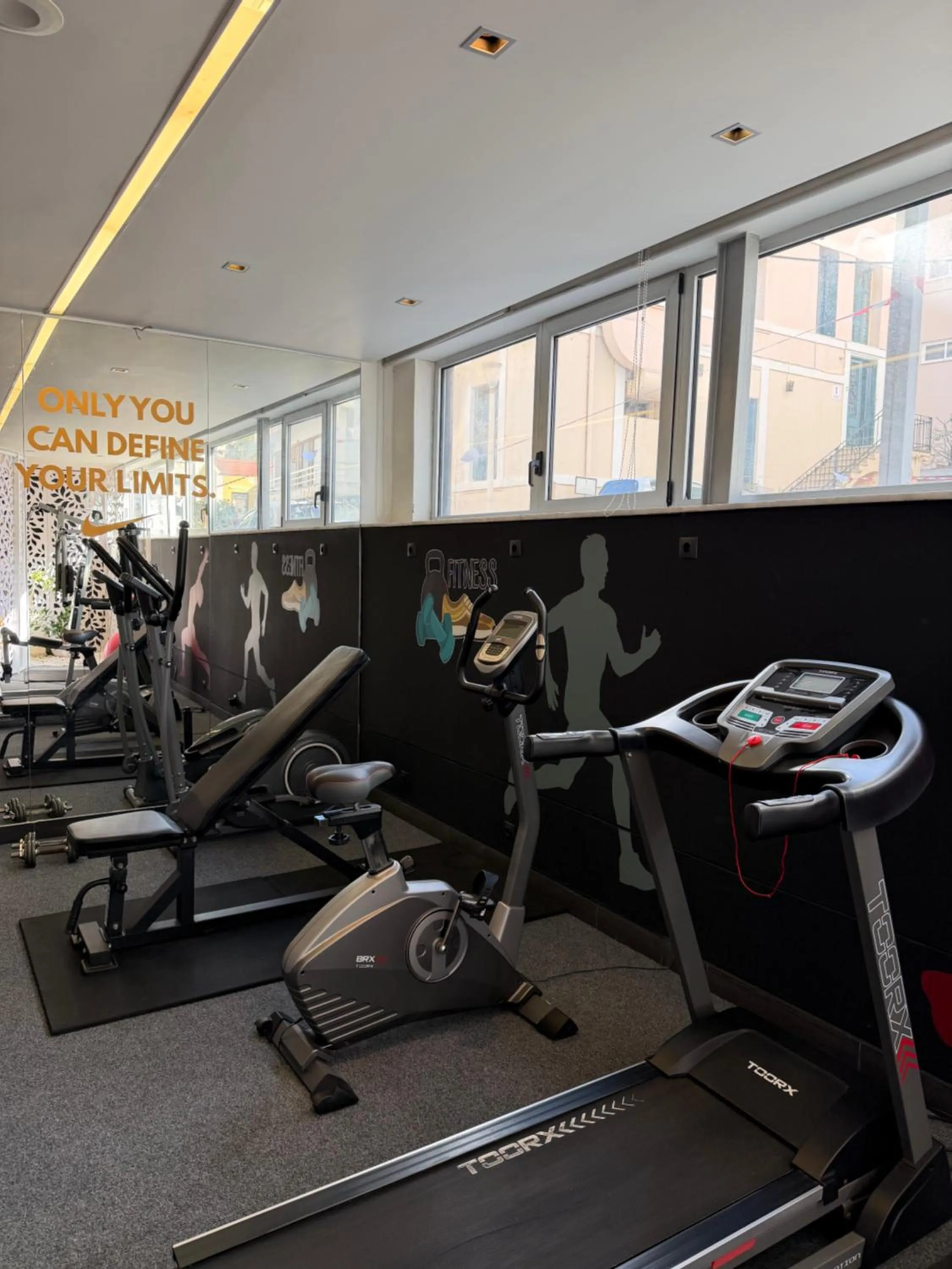 Fitness centre/facilities in Atlantis Boutique City Hotel