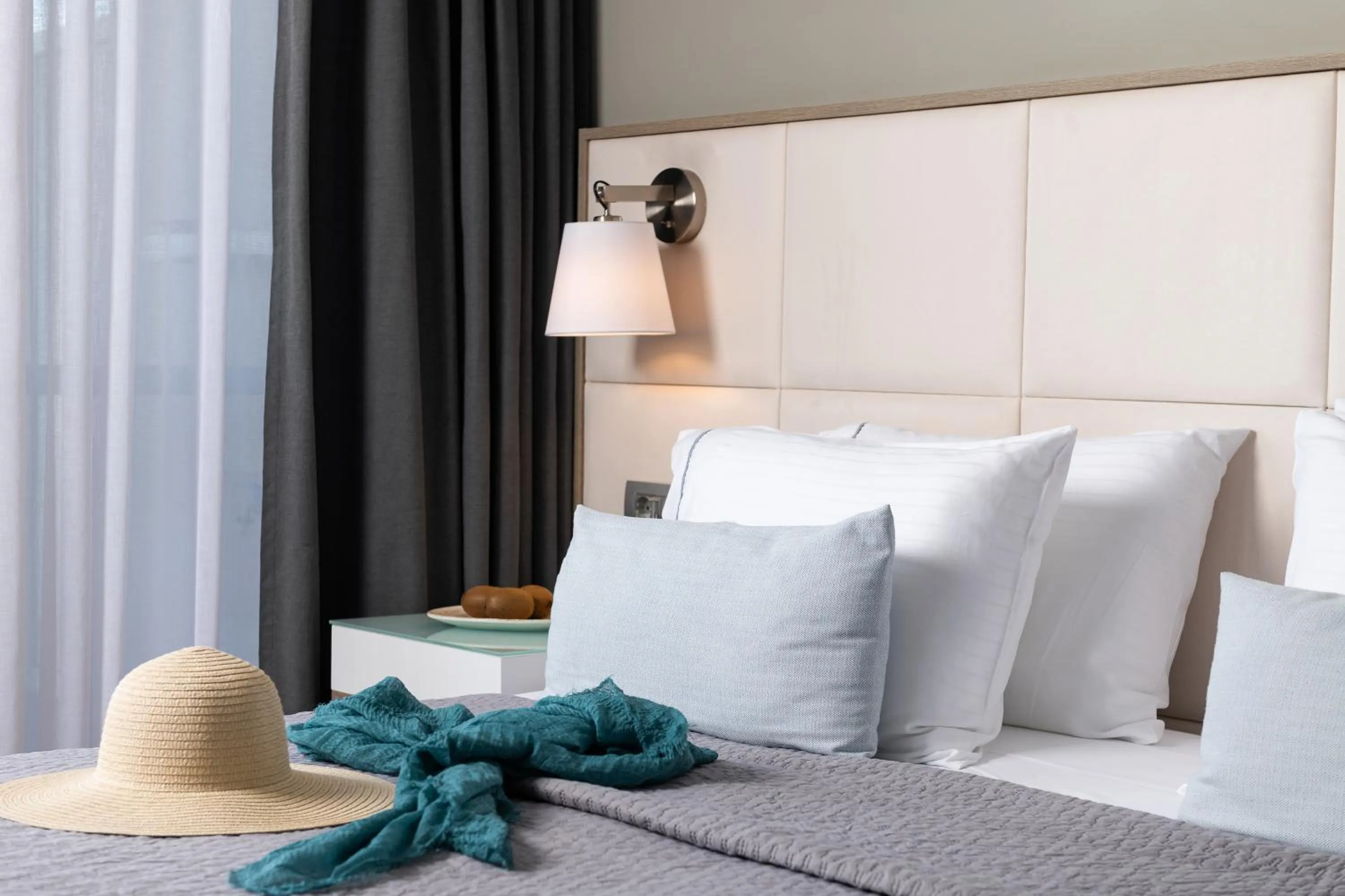 Bed in Olympic Star Beach Hotel