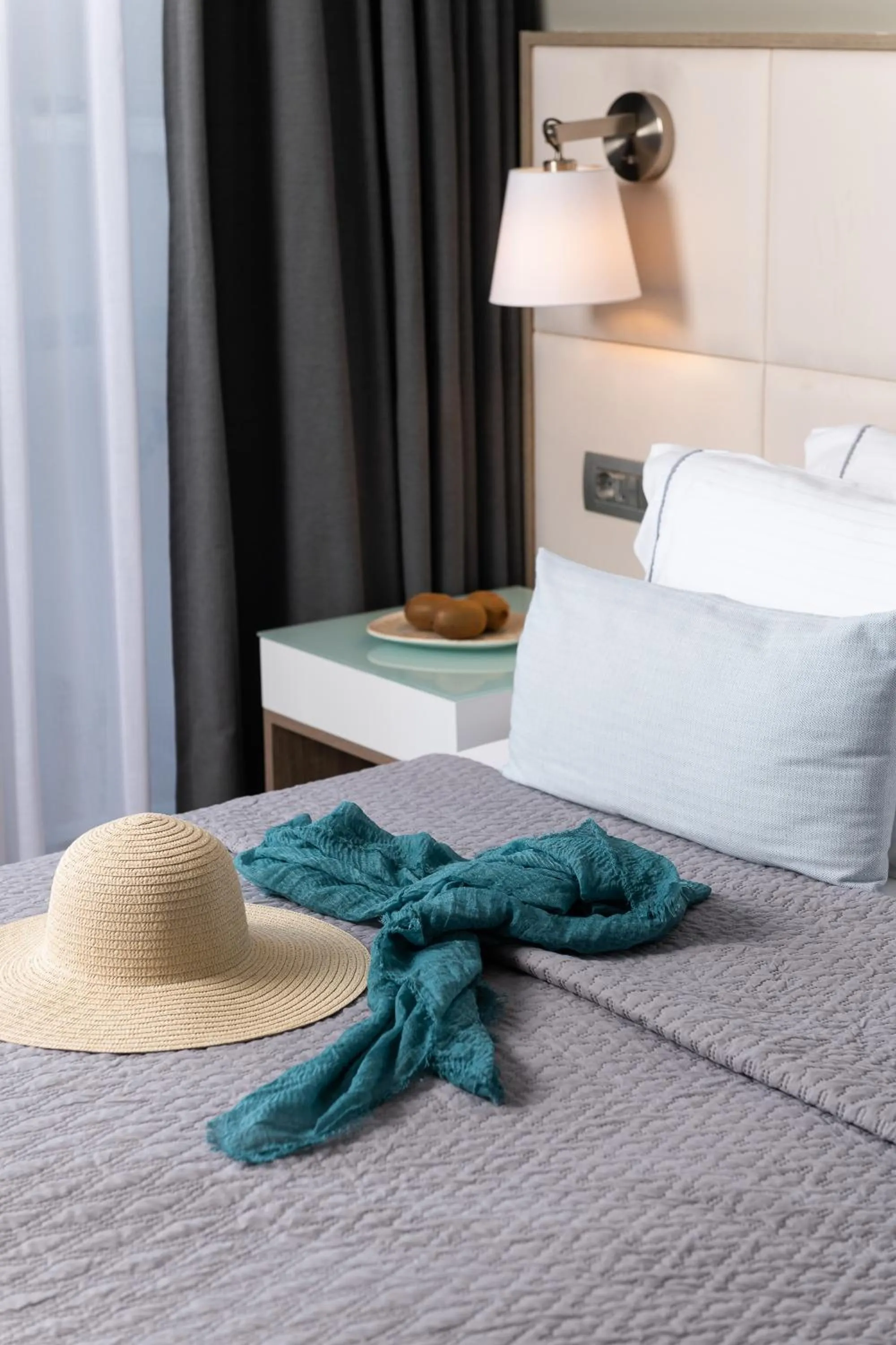 Bed in Olympic Star Beach Hotel