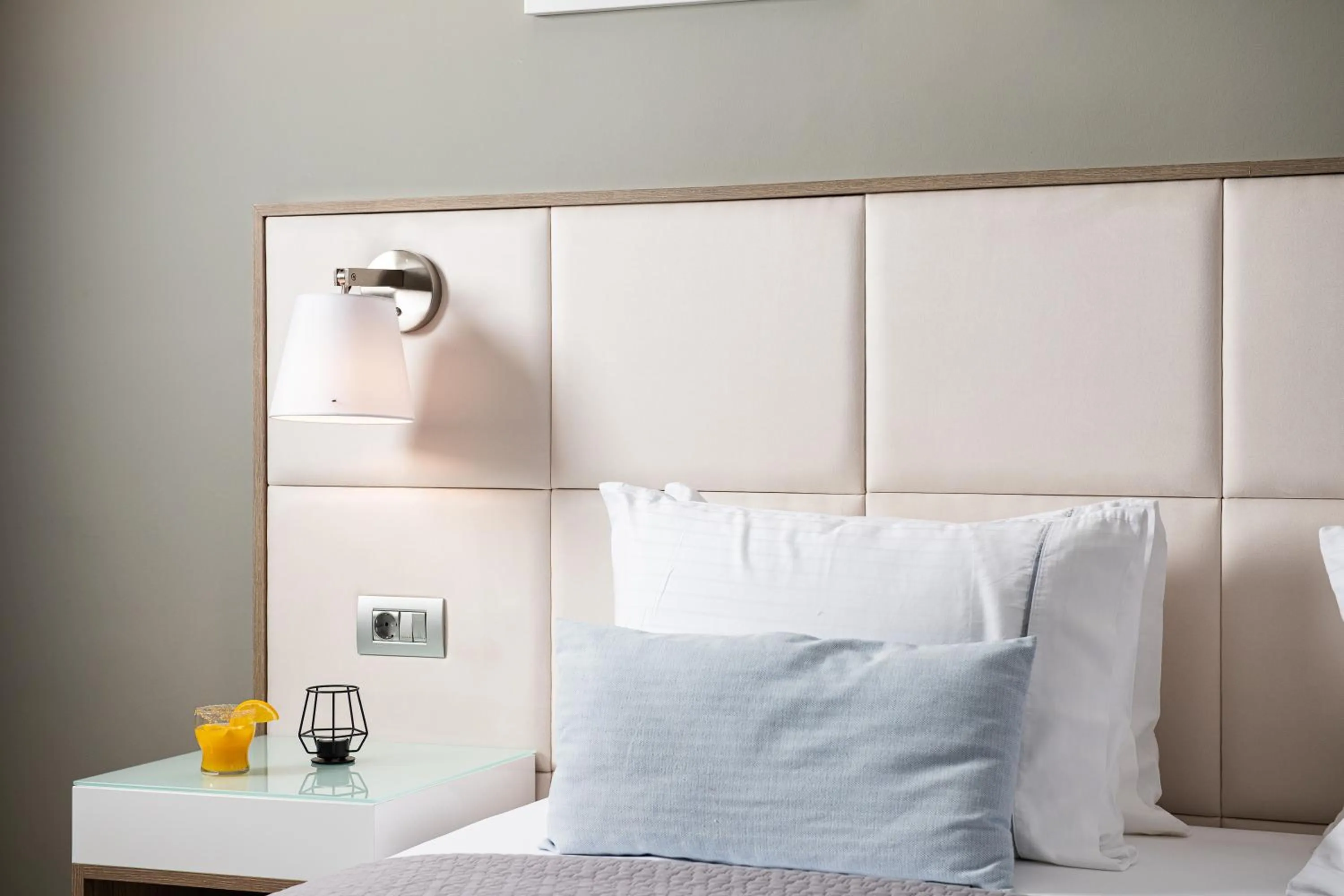 Bed in Olympic Star Beach Hotel