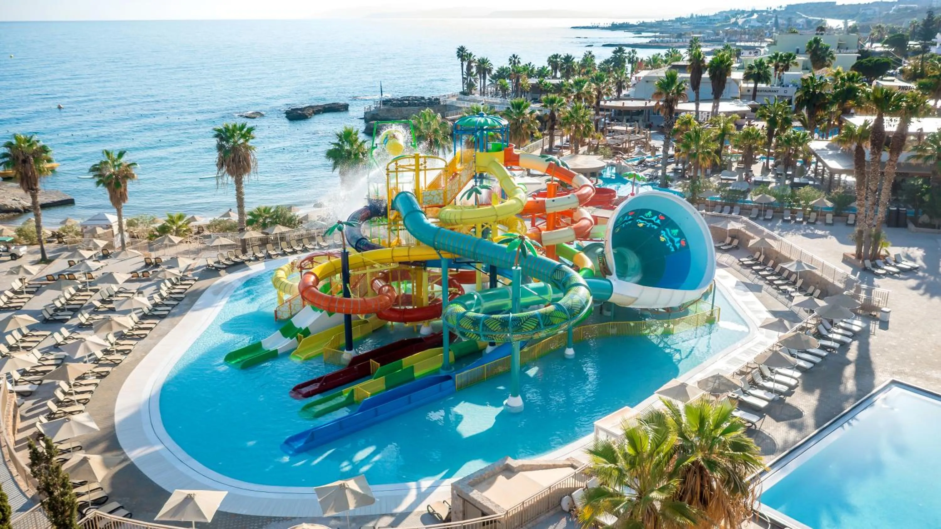 Aqua park in Star Beach Village & Water Park