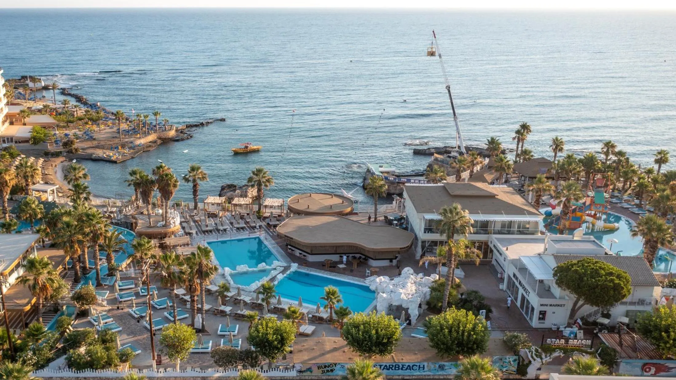 Aqua park in Star Beach Village & Water Park