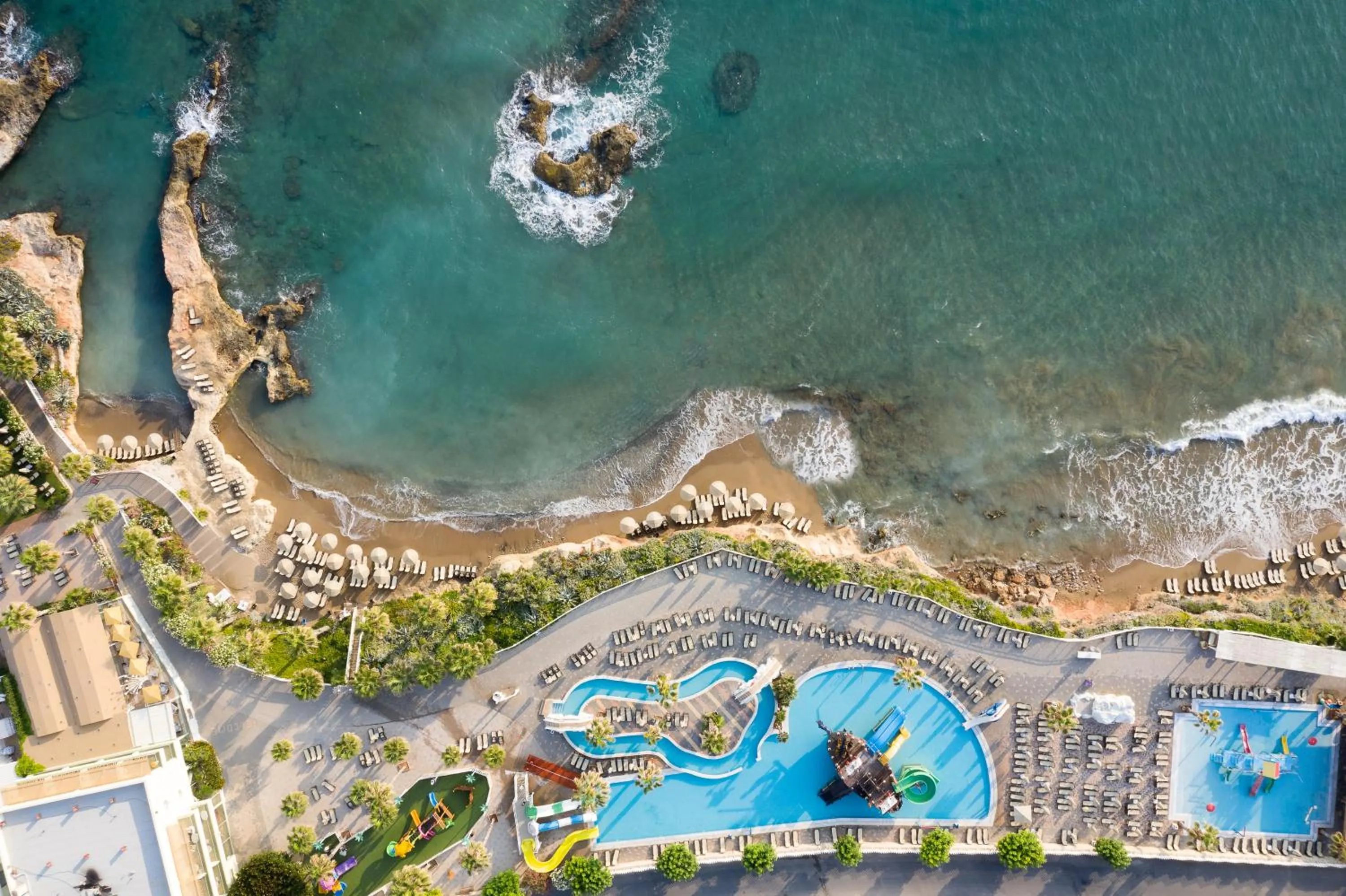 Aqua park in Star Beach Village & Water Park