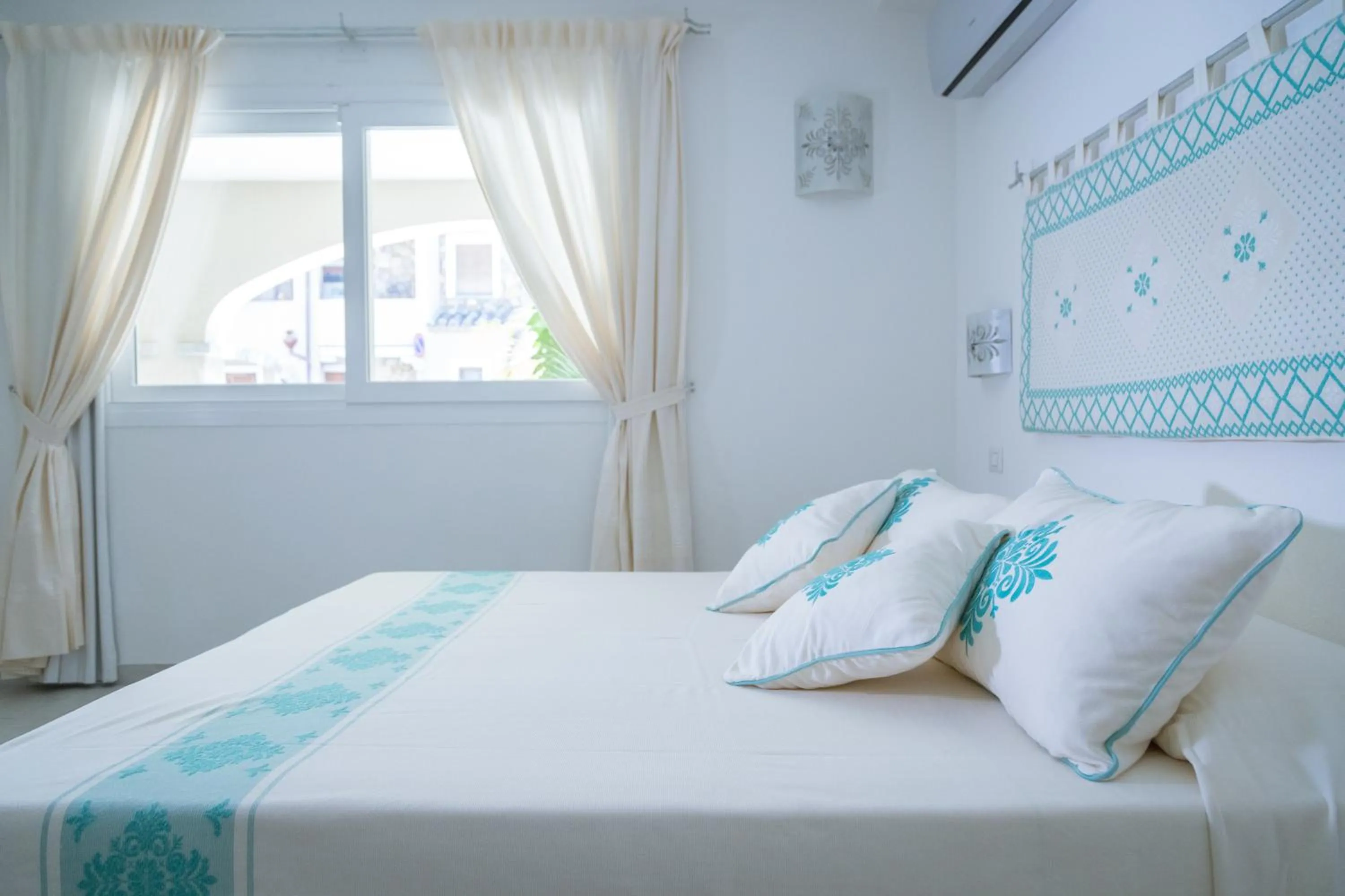 Bed in Hotel Regina Simius