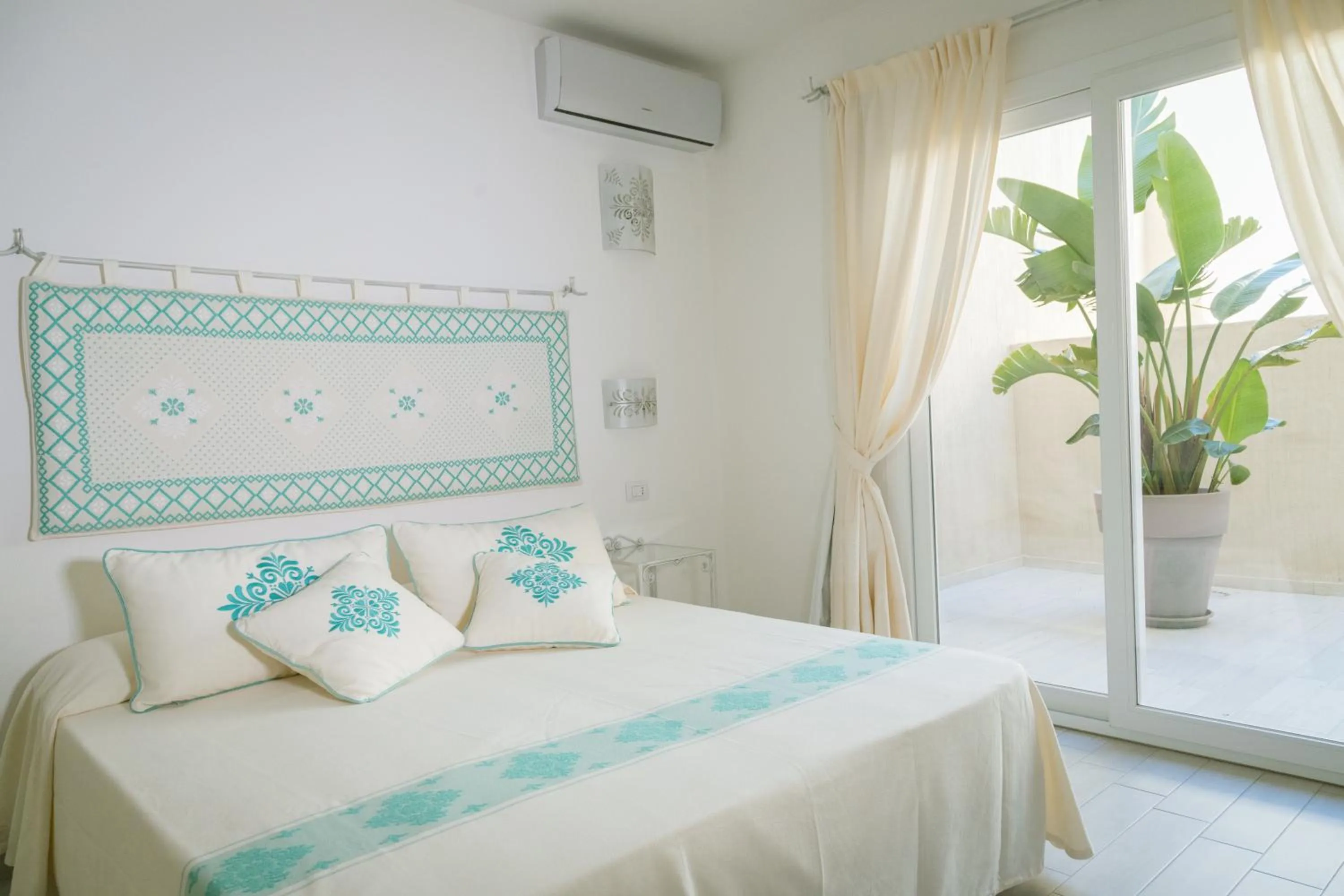 Bed in Hotel Regina Simius