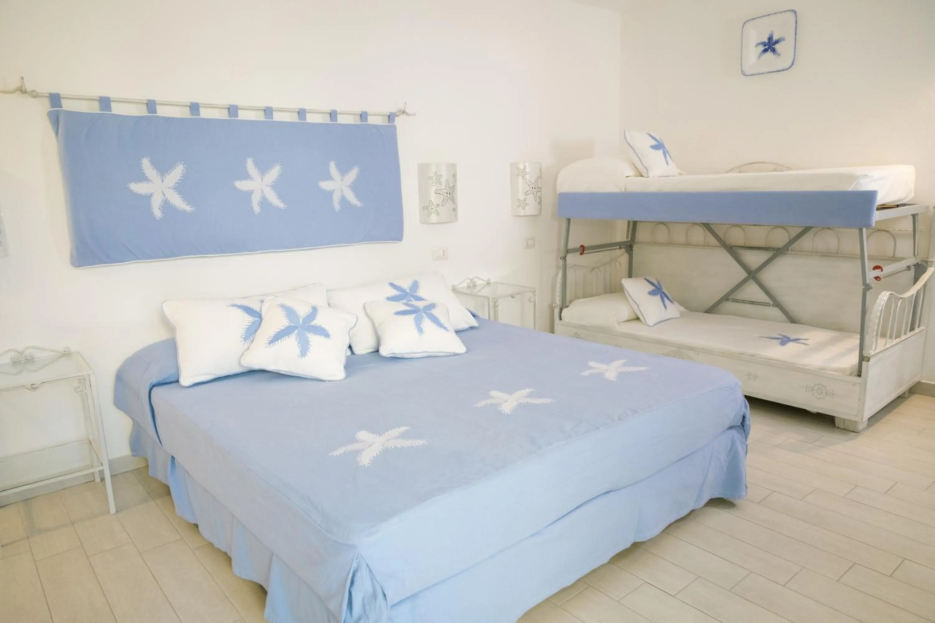 Bed in Hotel Regina Simius