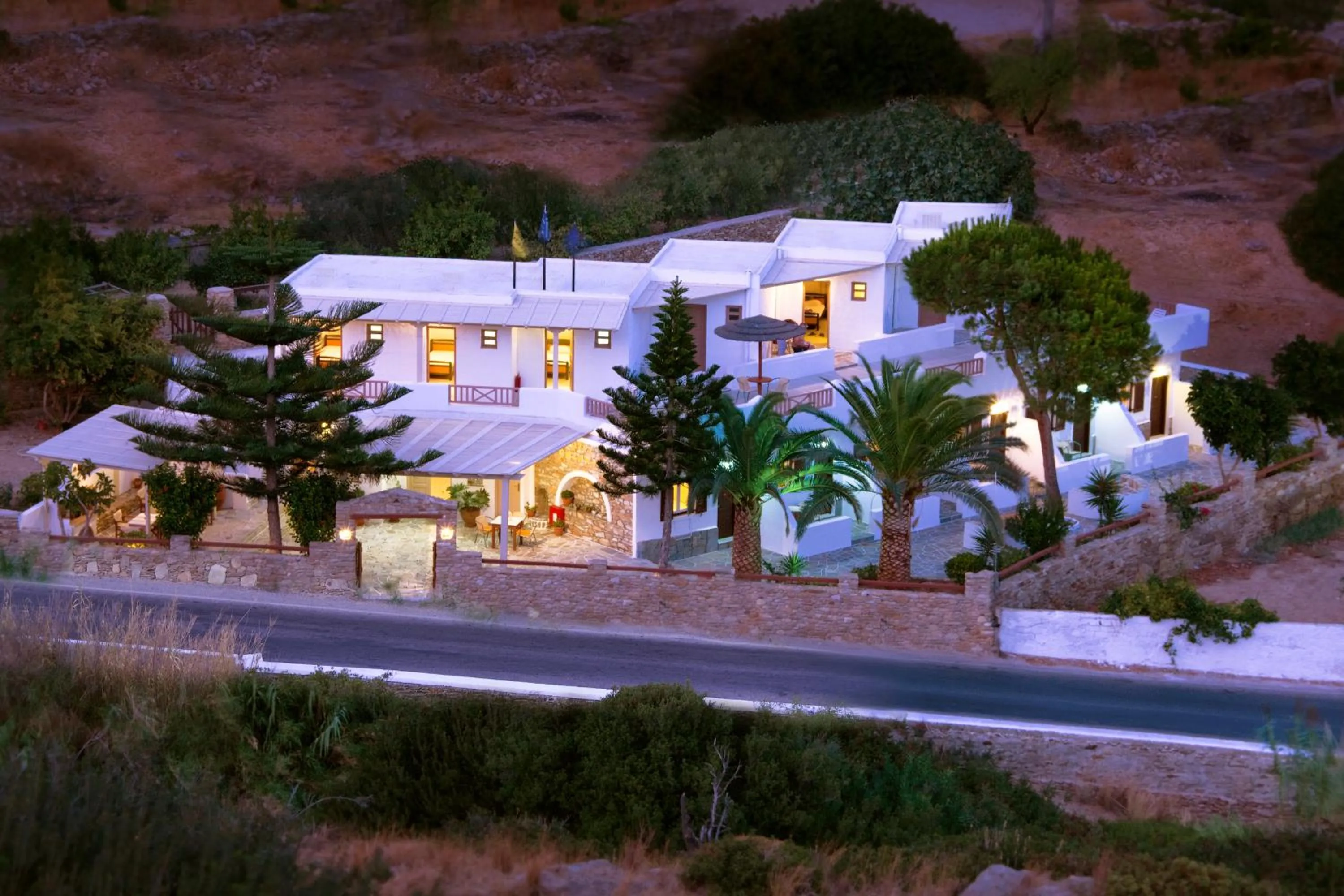 Bird's eye view in Galaxy Hotel