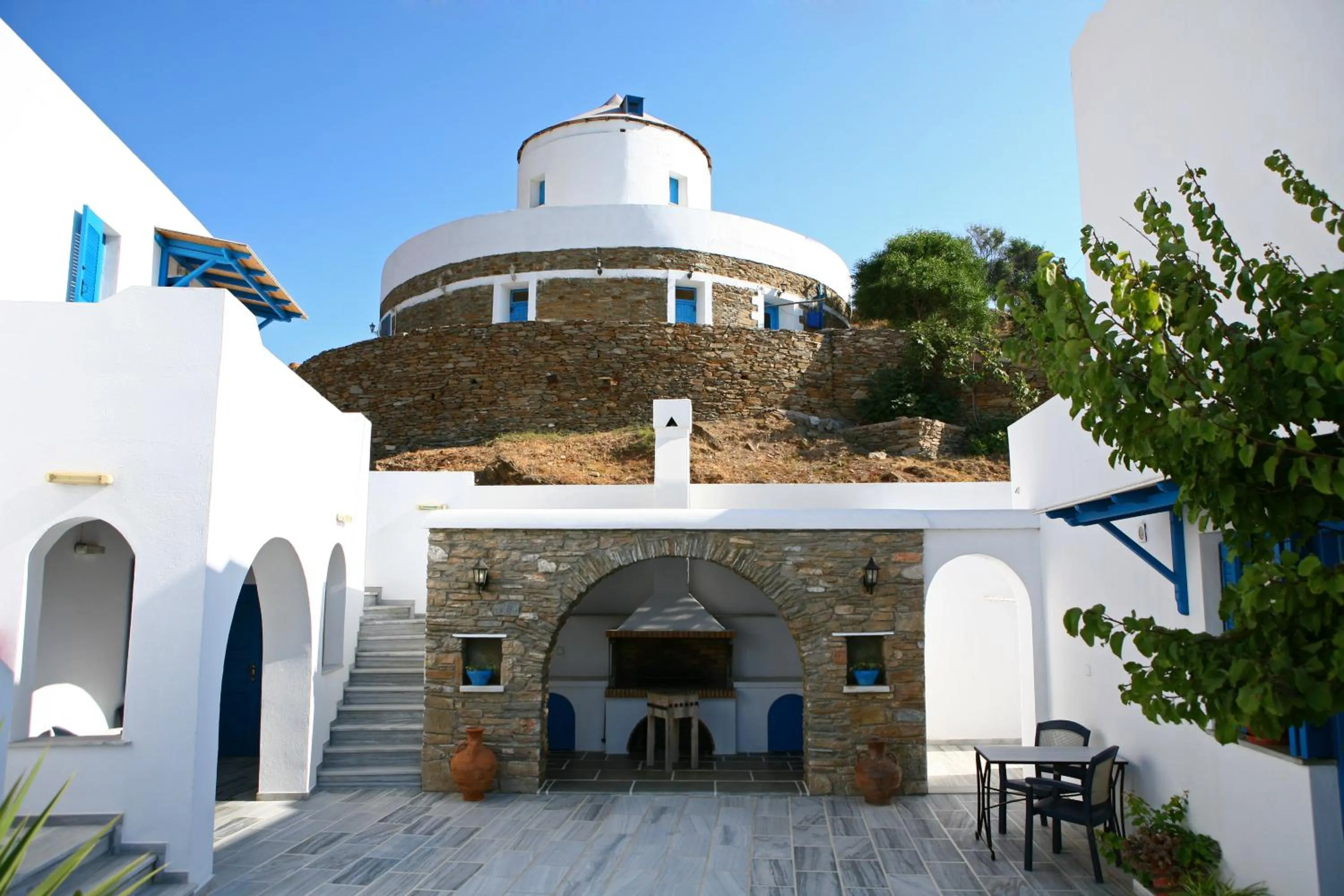 Balcony/Terrace in Poseidon Hotel