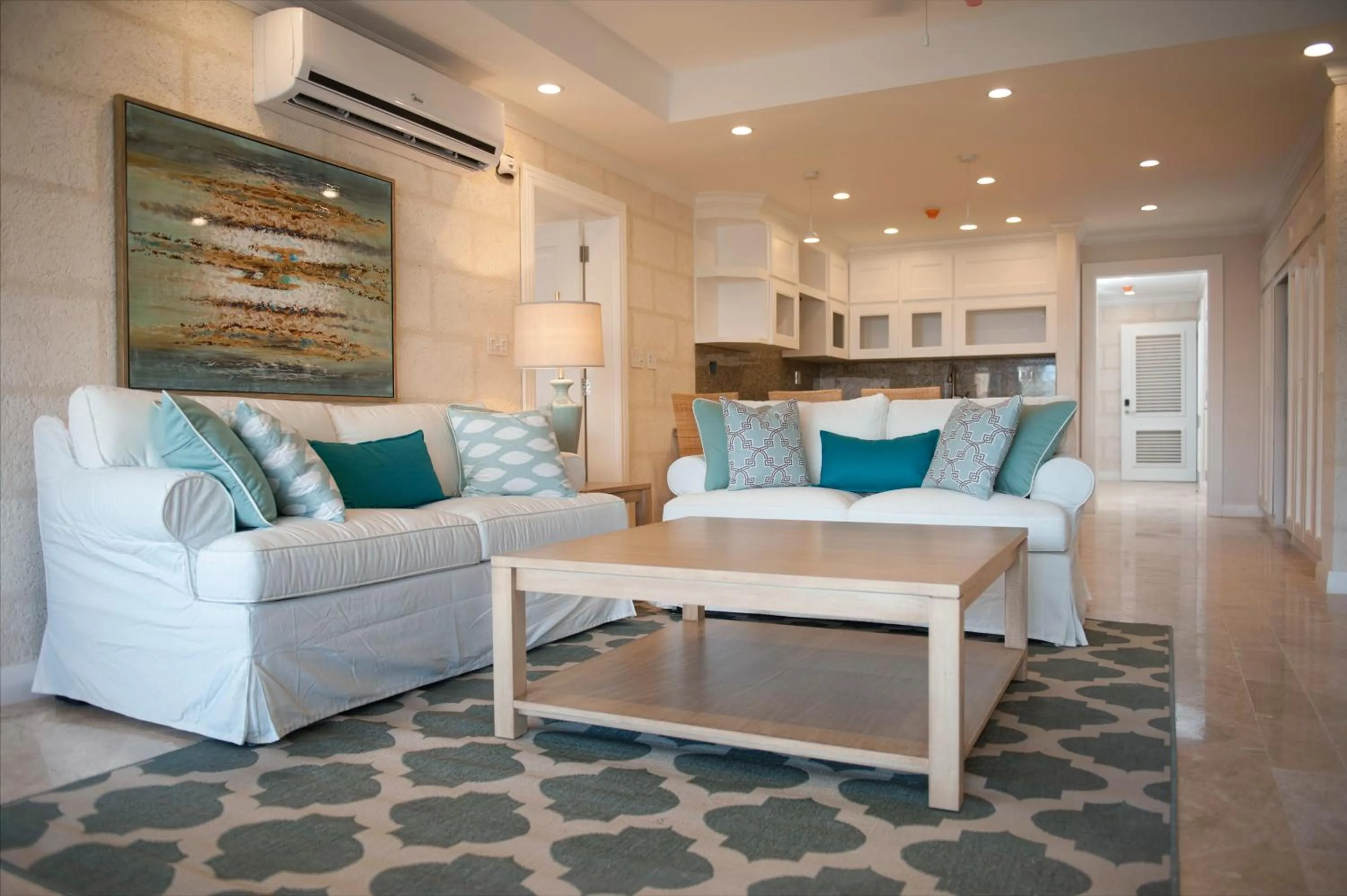 Living room in The Crane Resort