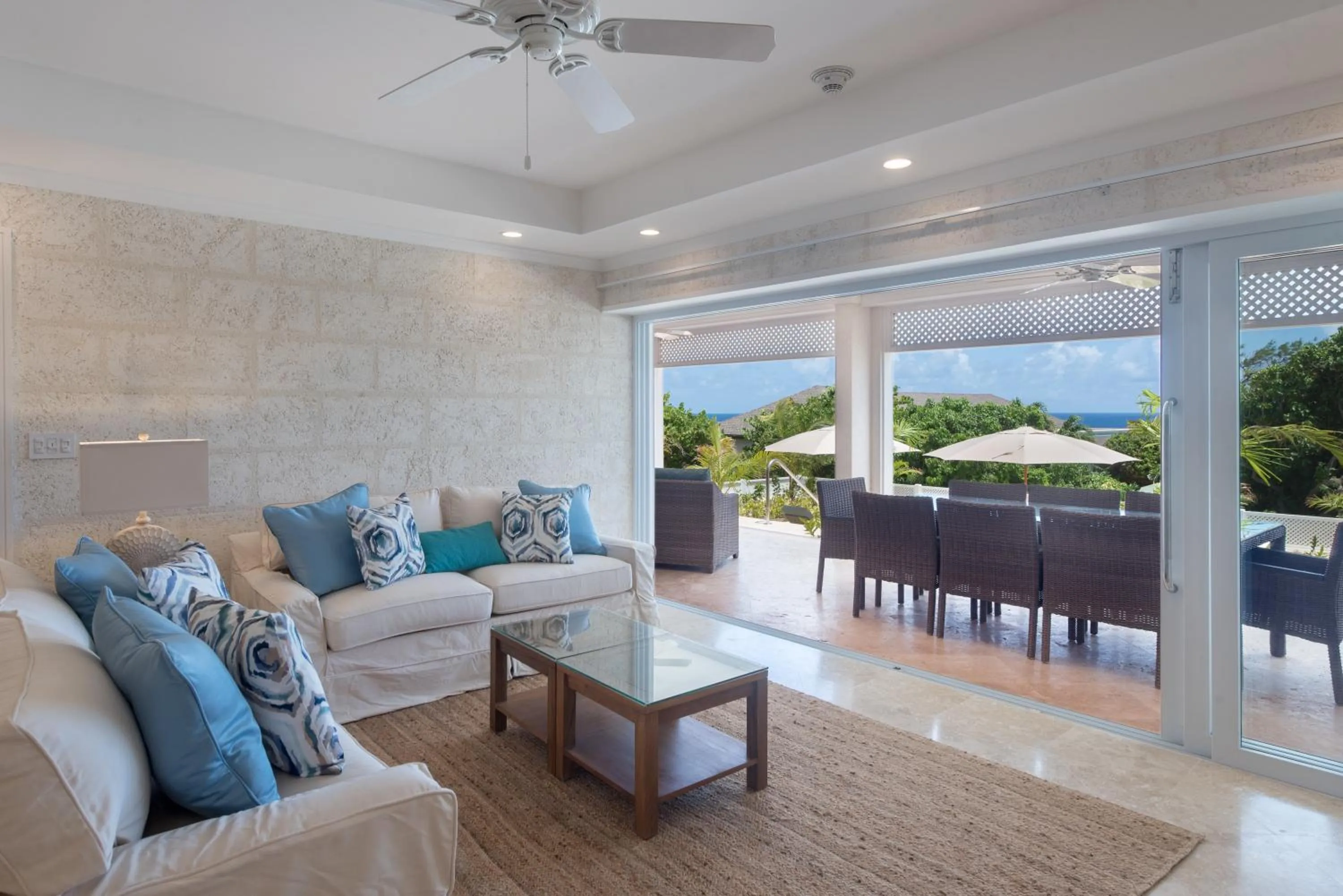 Living room in The Crane Resort