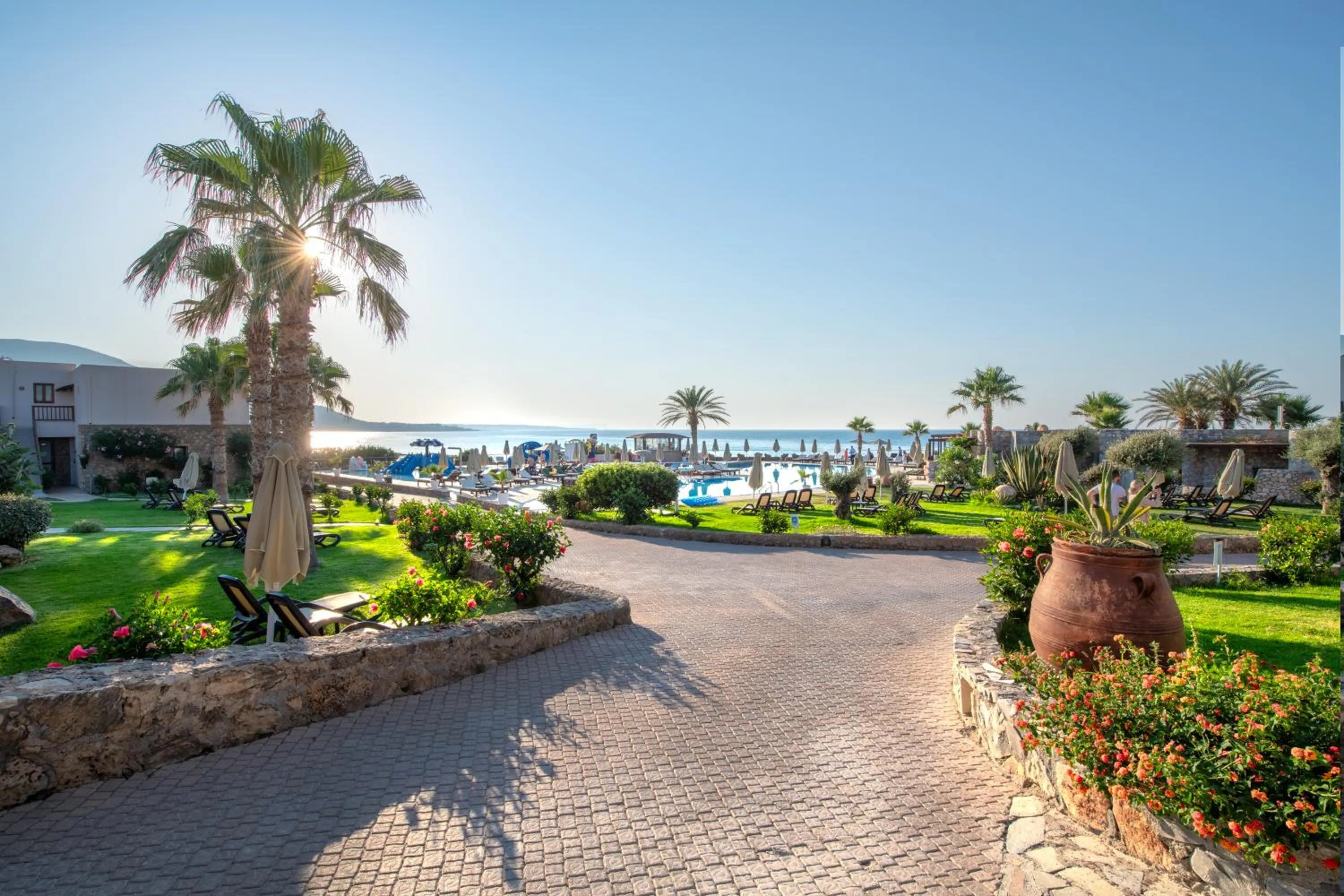 Sea view in Ikaros Beach, Luxury Resort & Spa - Adults Only