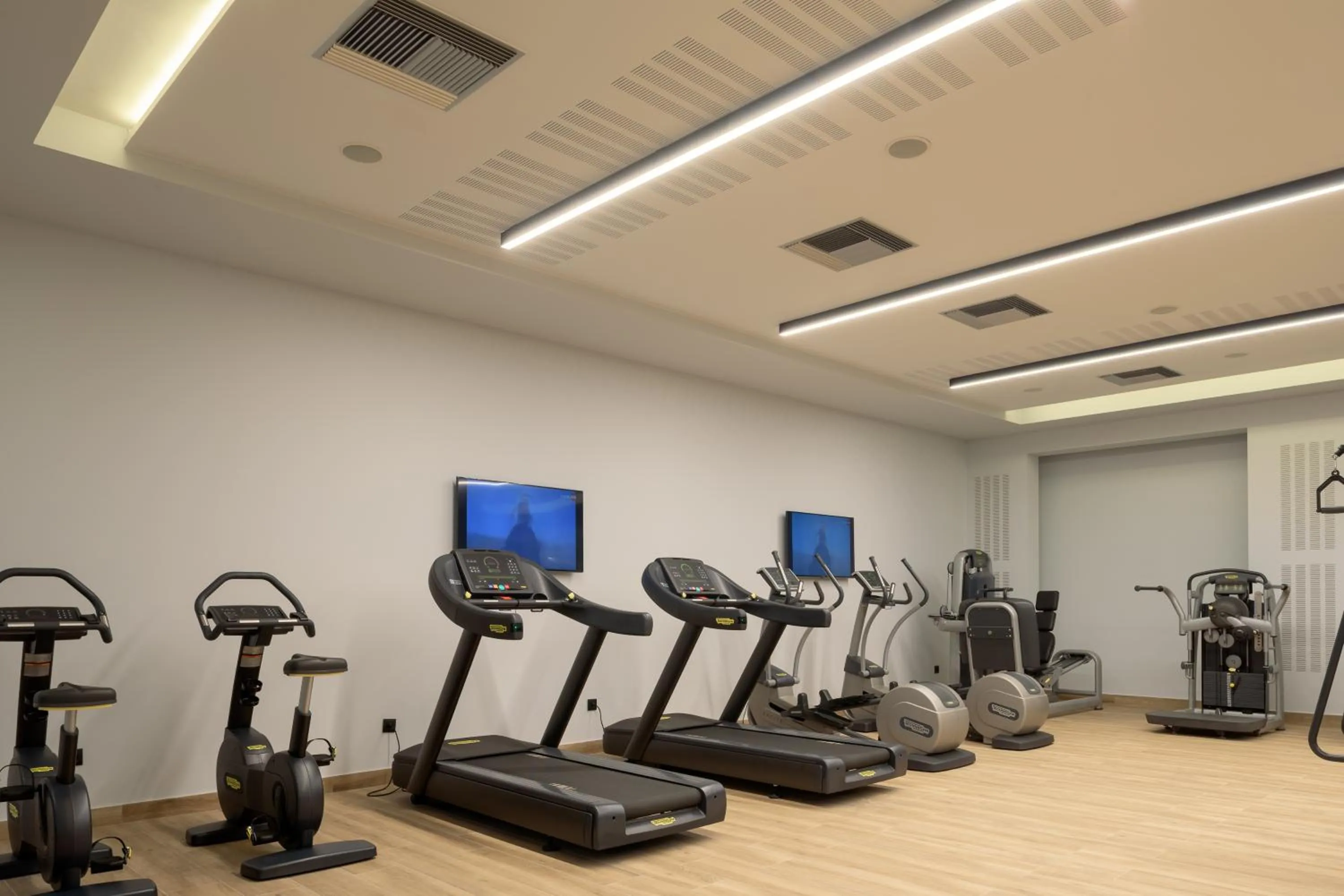 Fitness centre/facilities in Ikaros Beach, Luxury Resort & Spa - Adults Only