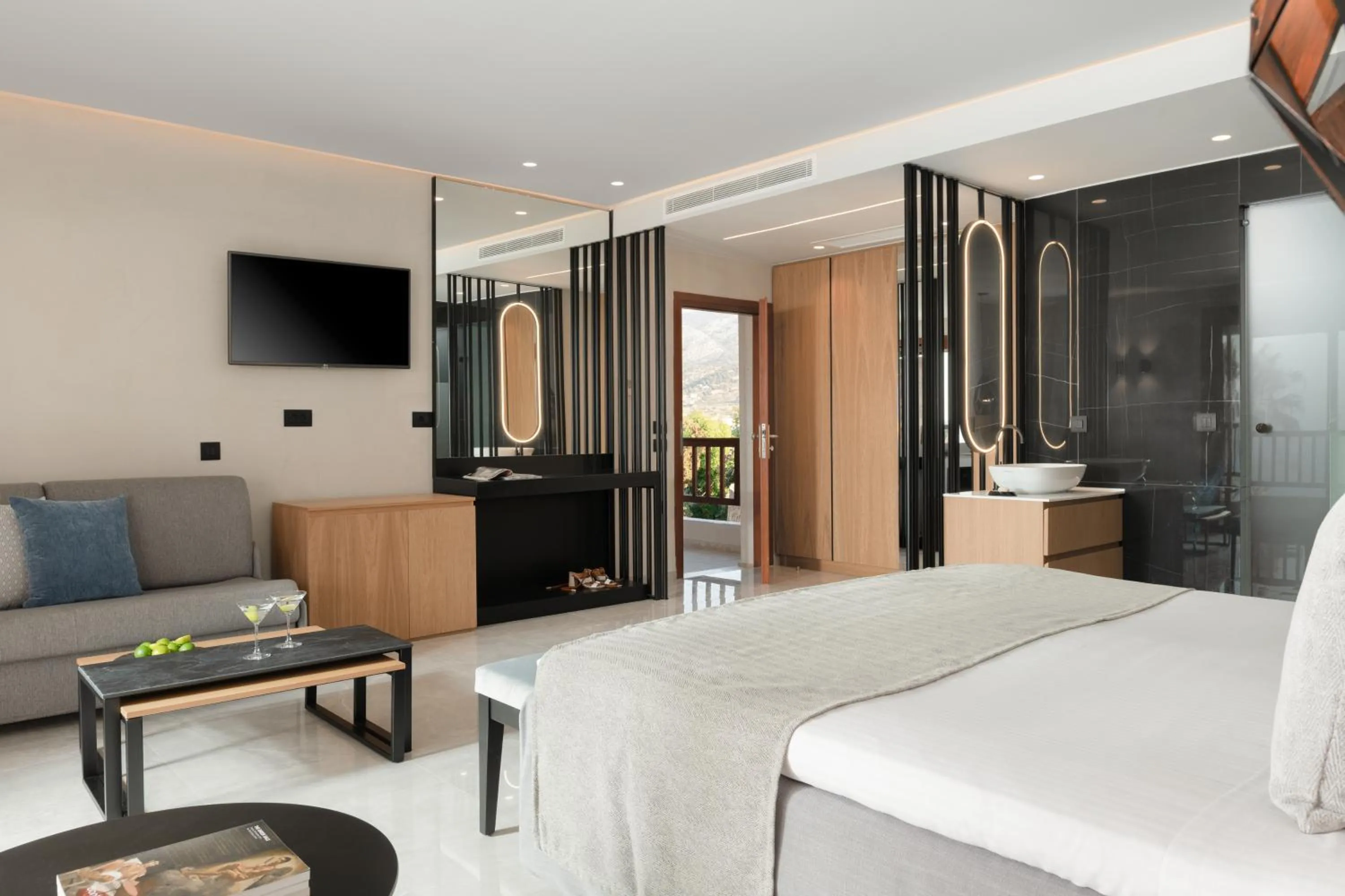 Photo of the whole room, Bed in Ikaros Beach, Luxury Resort & Spa - Adults Only