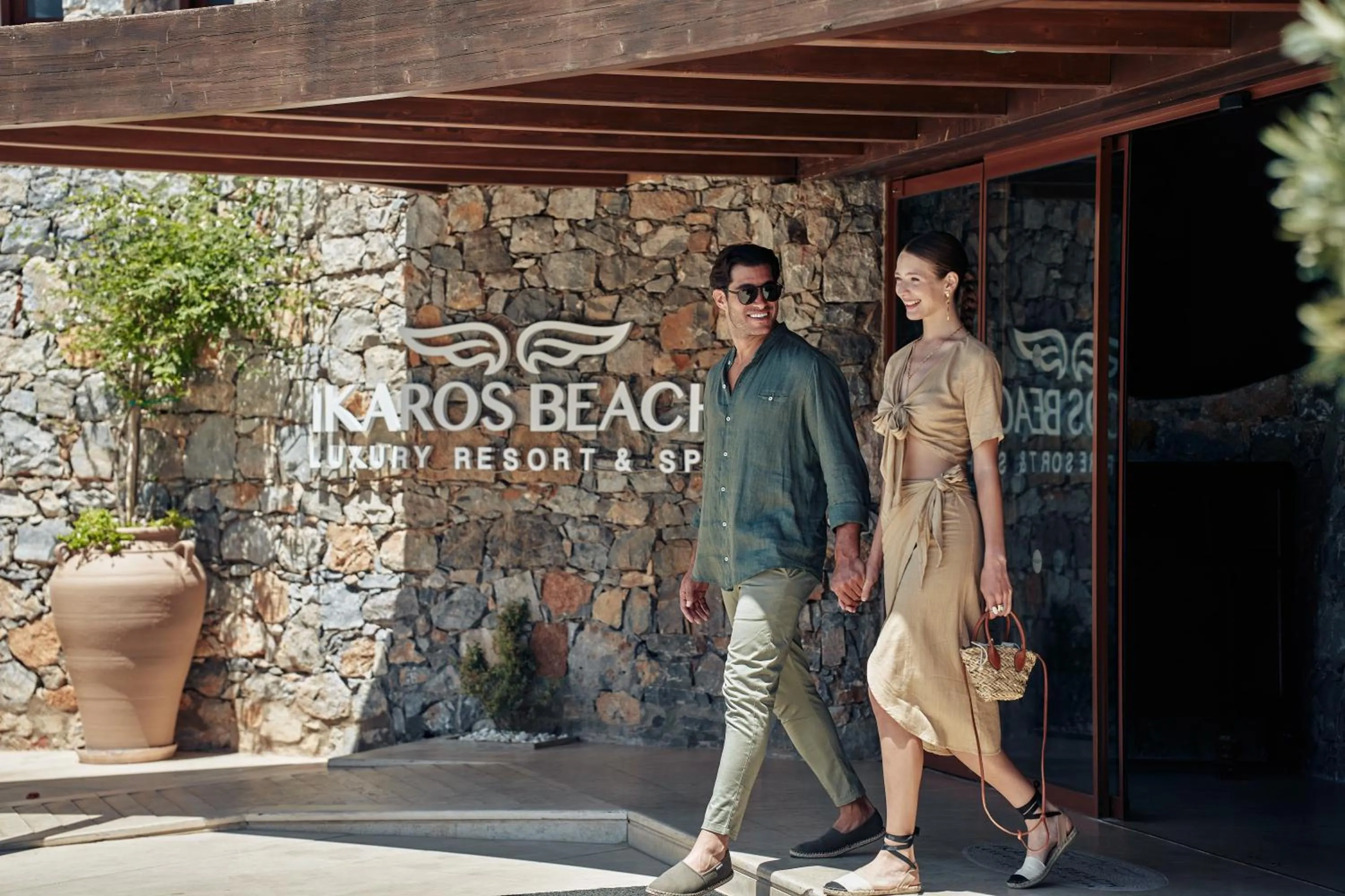 Facade/entrance in Ikaros Beach, Luxury Resort & Spa - Adults Only