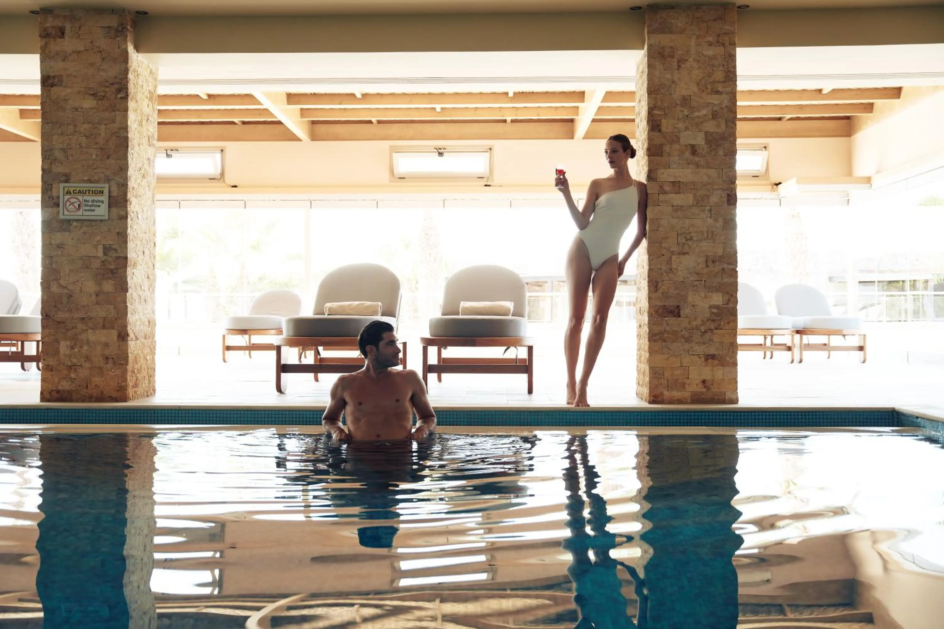 Swimming pool in Ikaros Beach, Luxury Resort & Spa - Adults Only