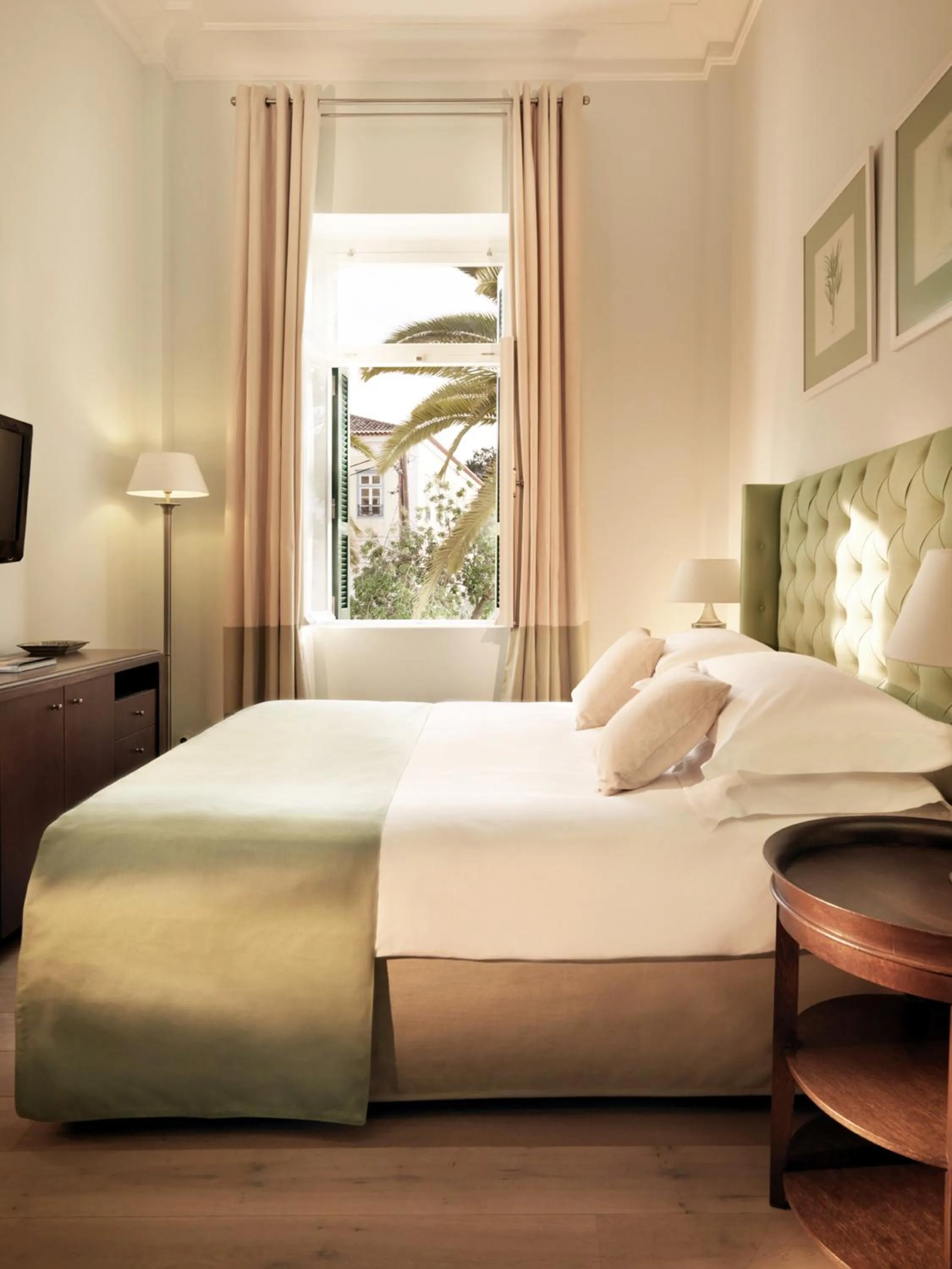 Photo of the whole room, Bed in Poseidonion Grand Hotel