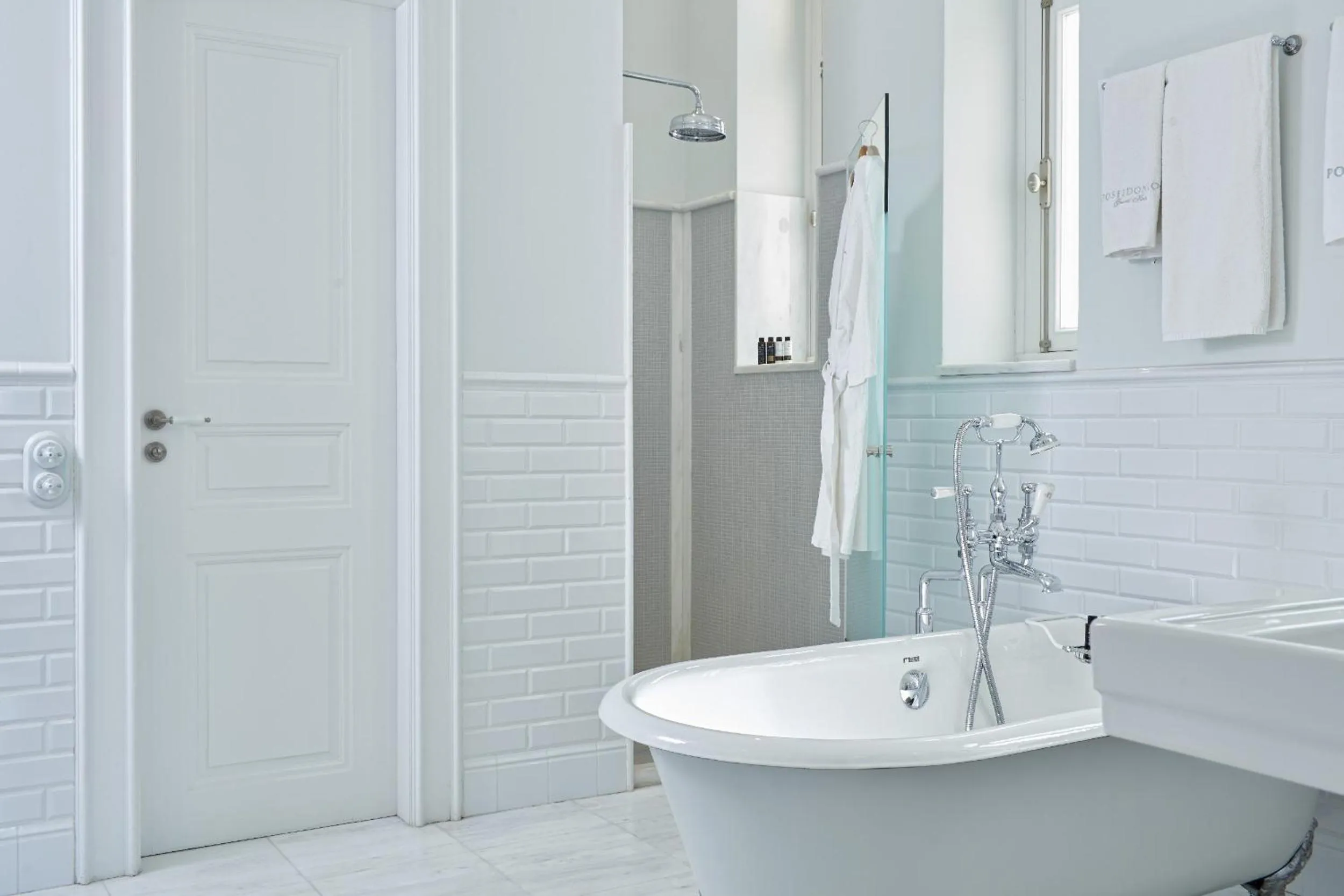 Bathroom in Poseidonion Grand Hotel