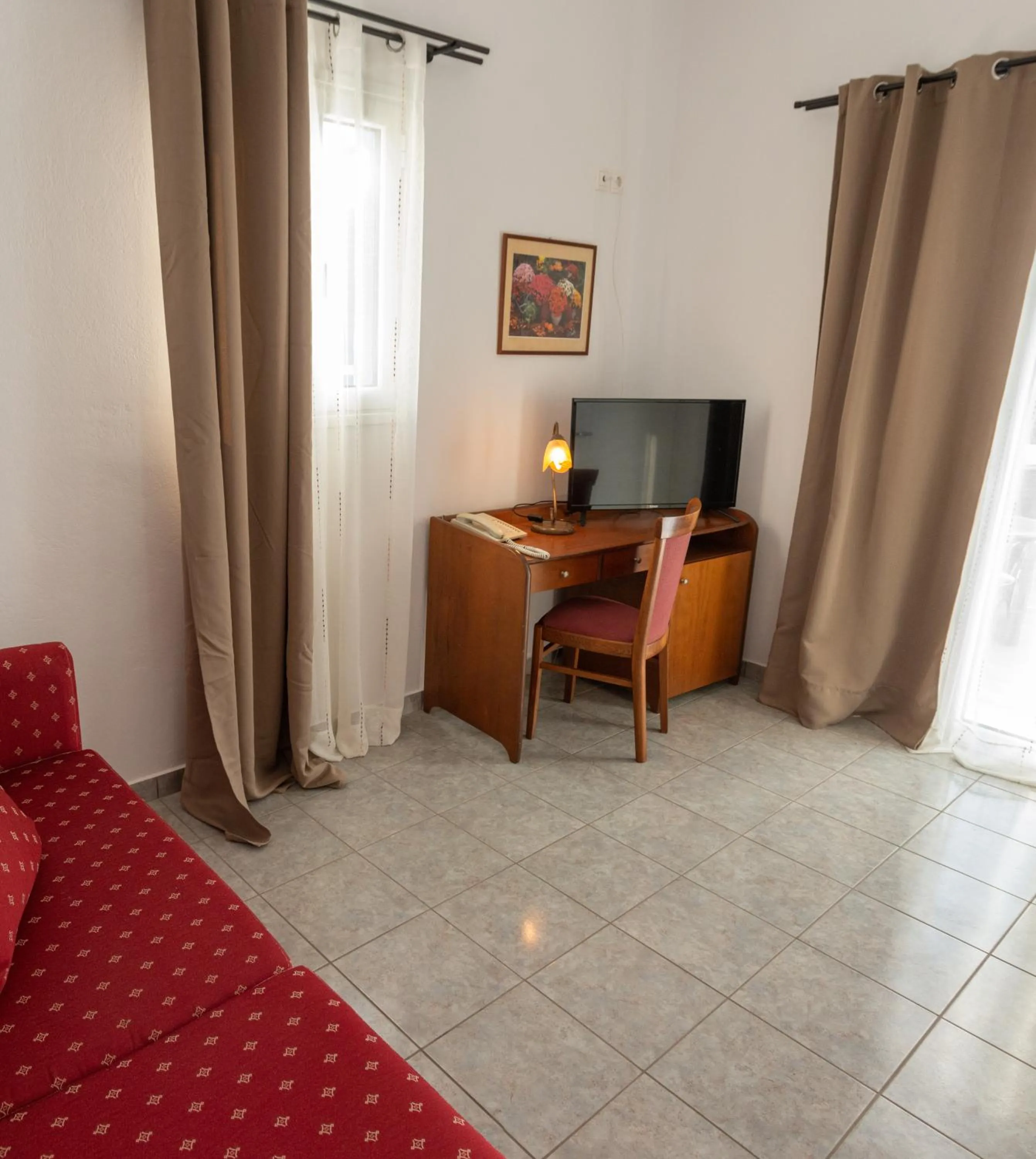 Seating area in Fragoulis Village