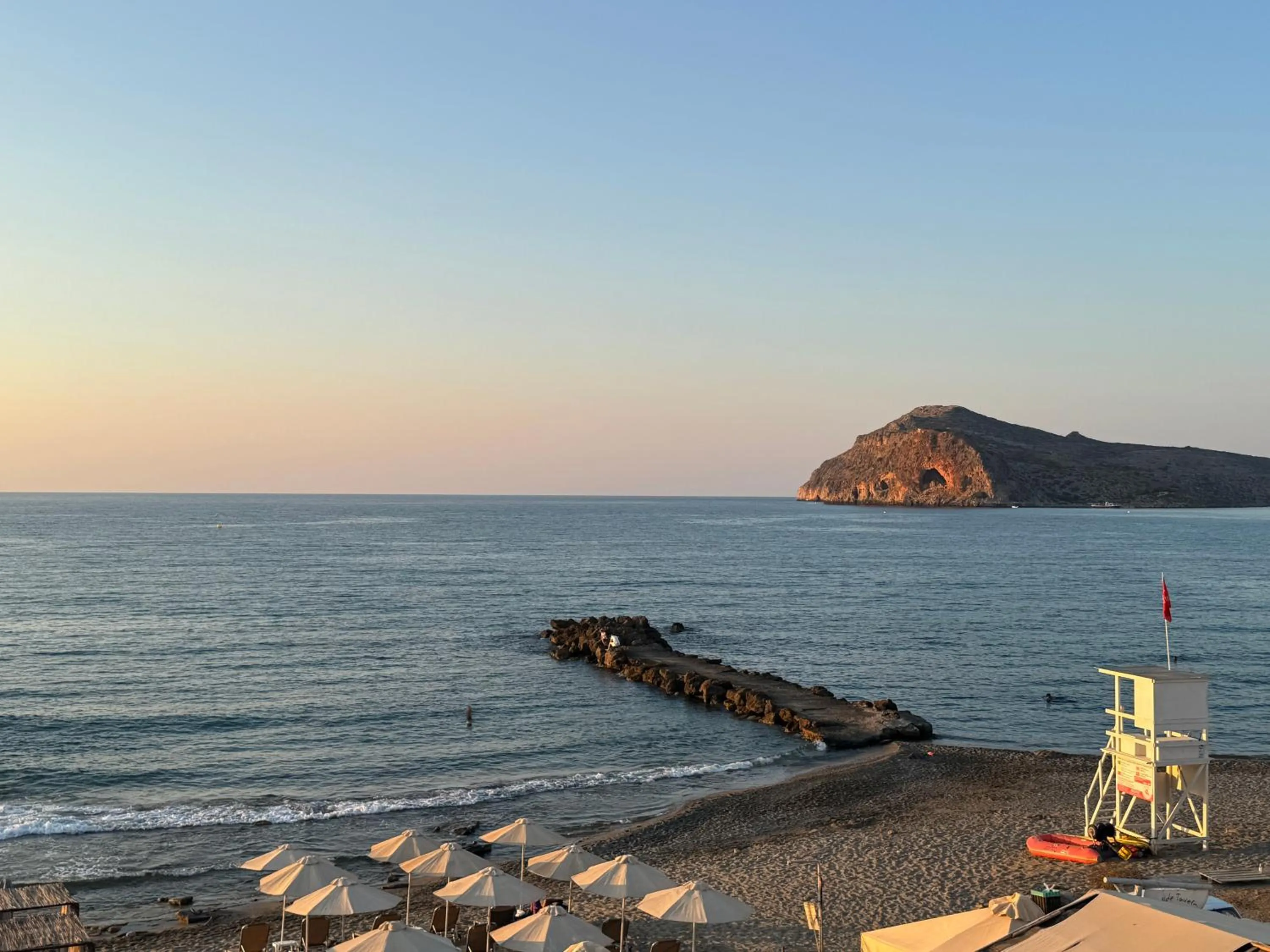 Beach in Τhe Noverian Antama Organic Beach Resort Chania