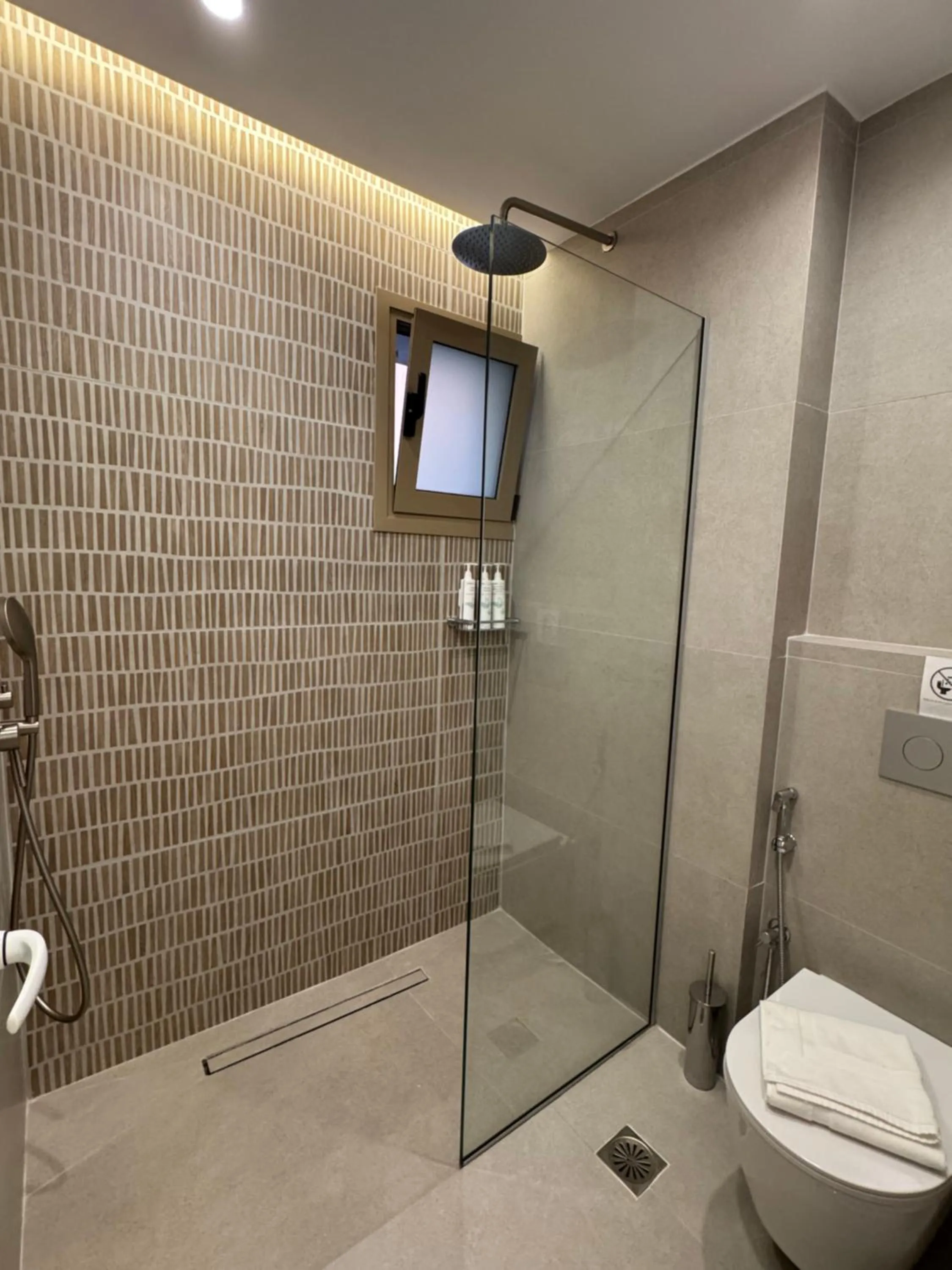 Bathroom in Τhe Noverian Antama Organic Beach Resort Chania