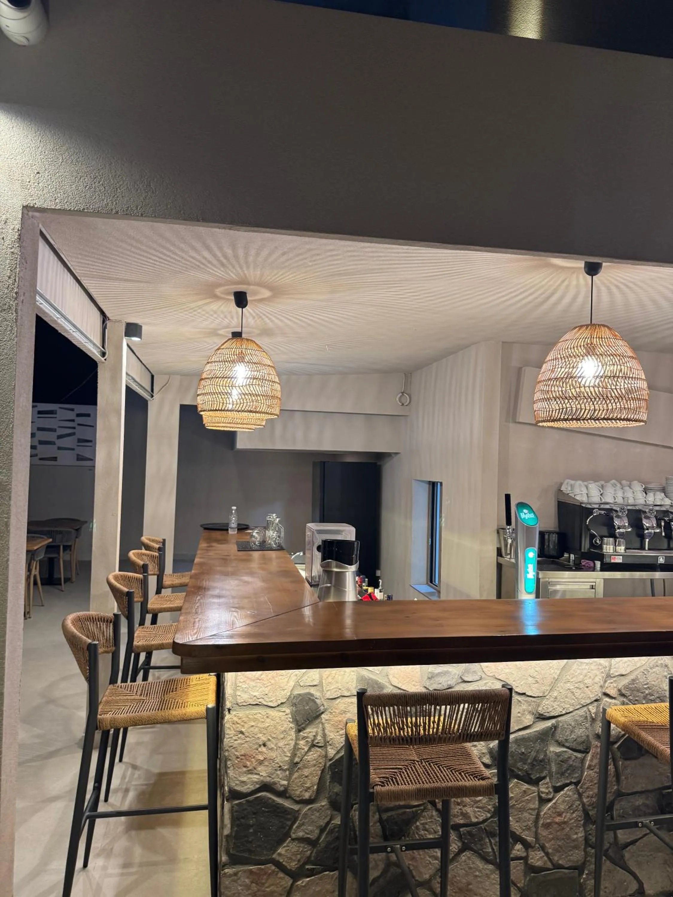 Lounge or bar in Τhe Noverian Antama Organic Beach Resort Chania