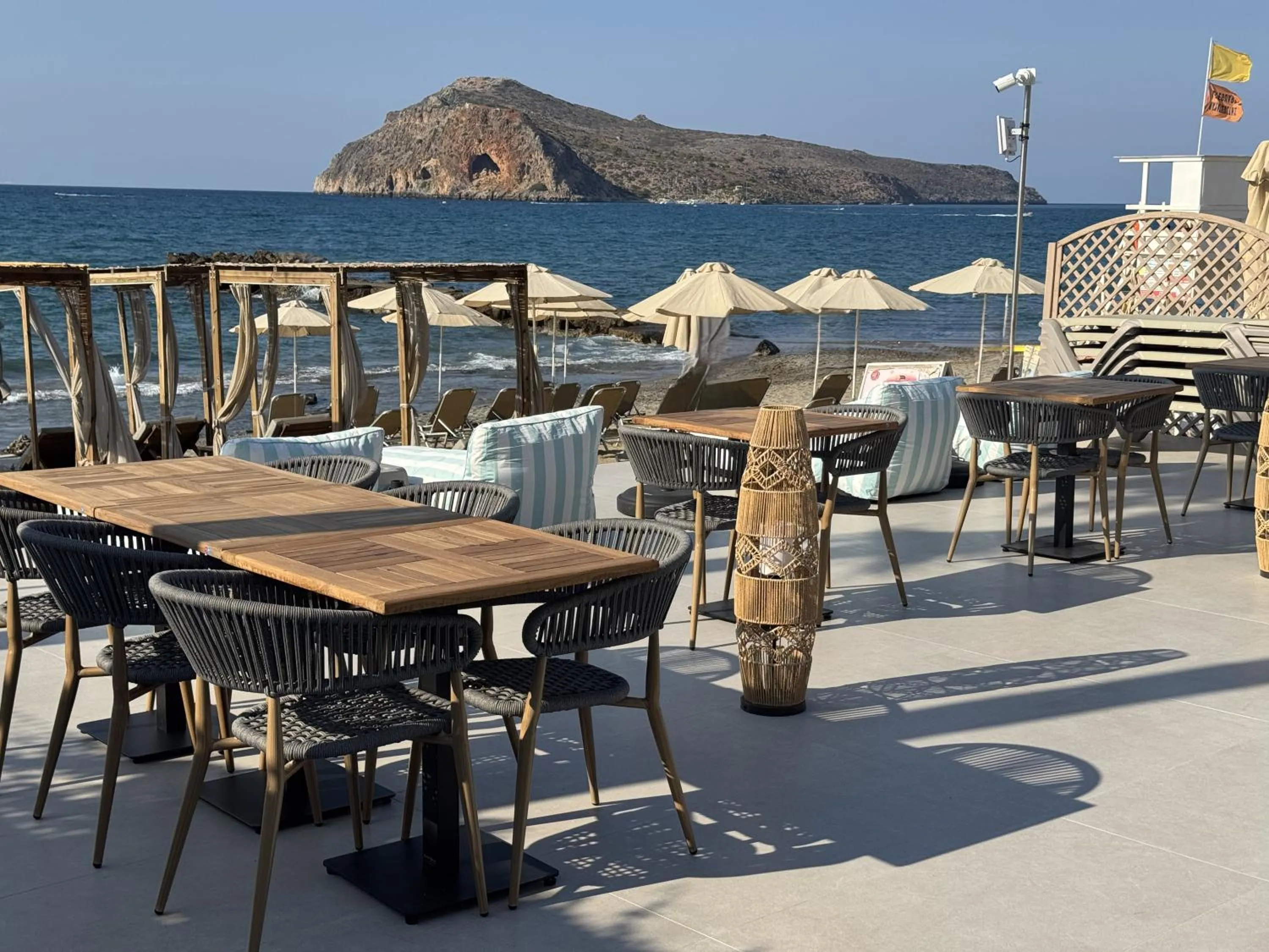 Restaurant/places to eat in Τhe Noverian Antama Organic Beach Resort Chania