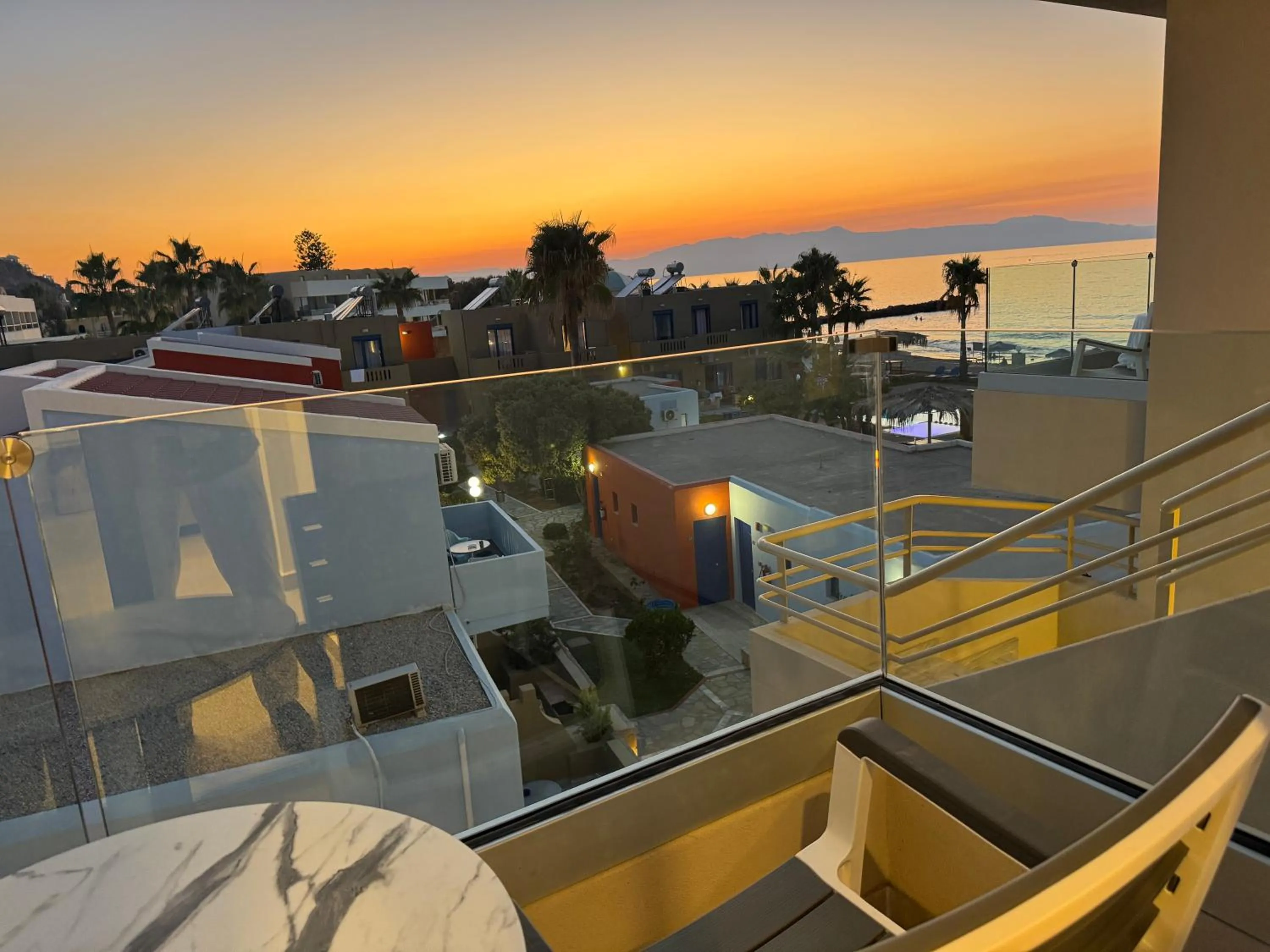 View (from property/room) in Τhe Noverian Antama Organic Beach Resort Chania