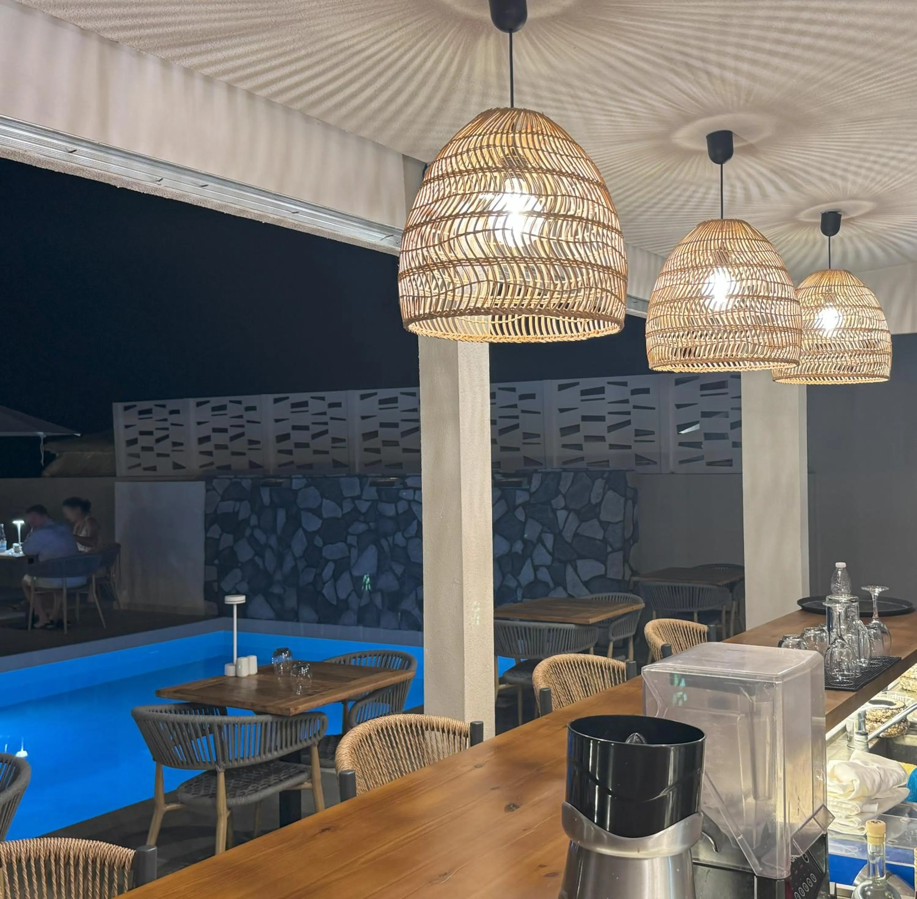 Restaurant/places to eat in Τhe Noverian Antama Organic Beach Resort Chania