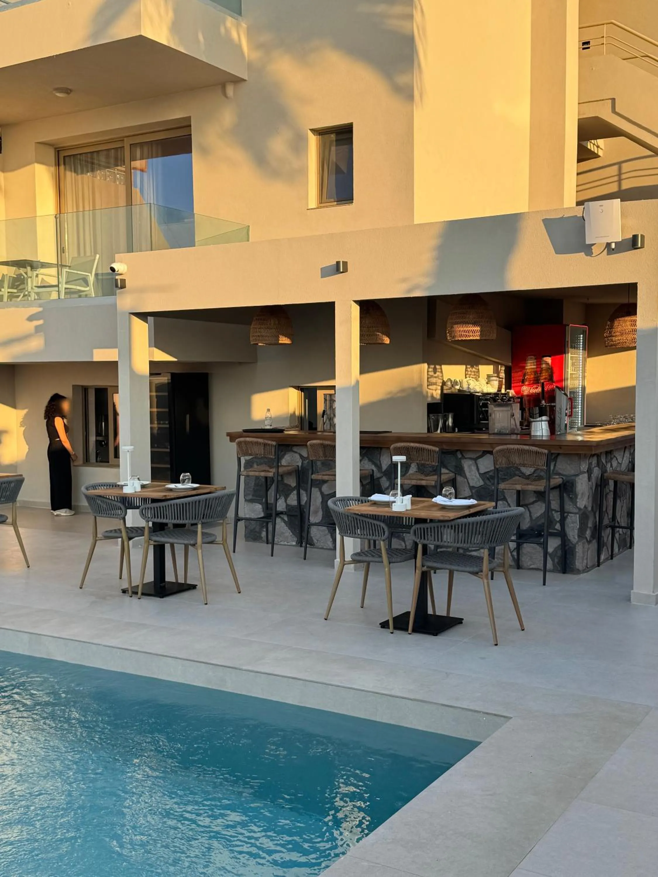 Restaurant/places to eat in Τhe Noverian Antama Organic Beach Resort Chania