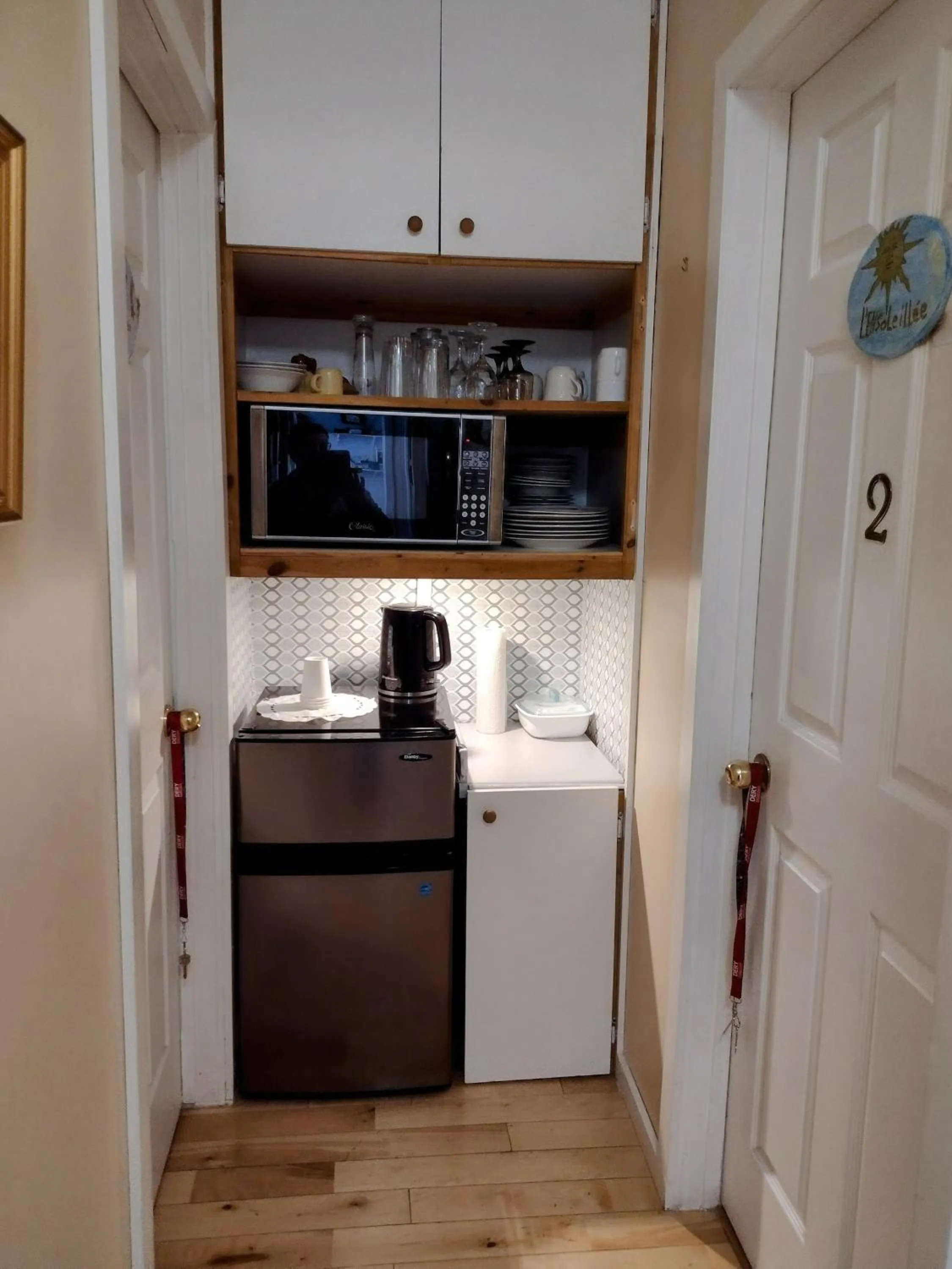 Coffee/tea facilities in Gîte Marie-Claire