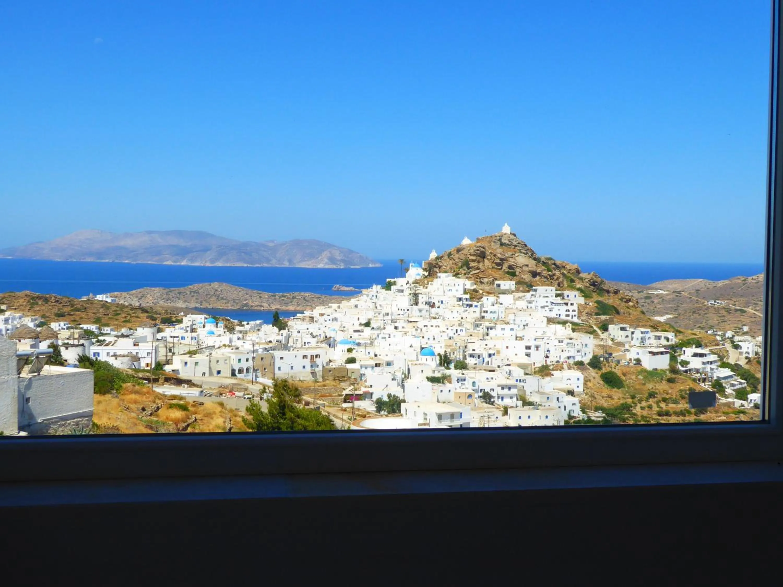 City view in Skala Sunset Hotel and spa