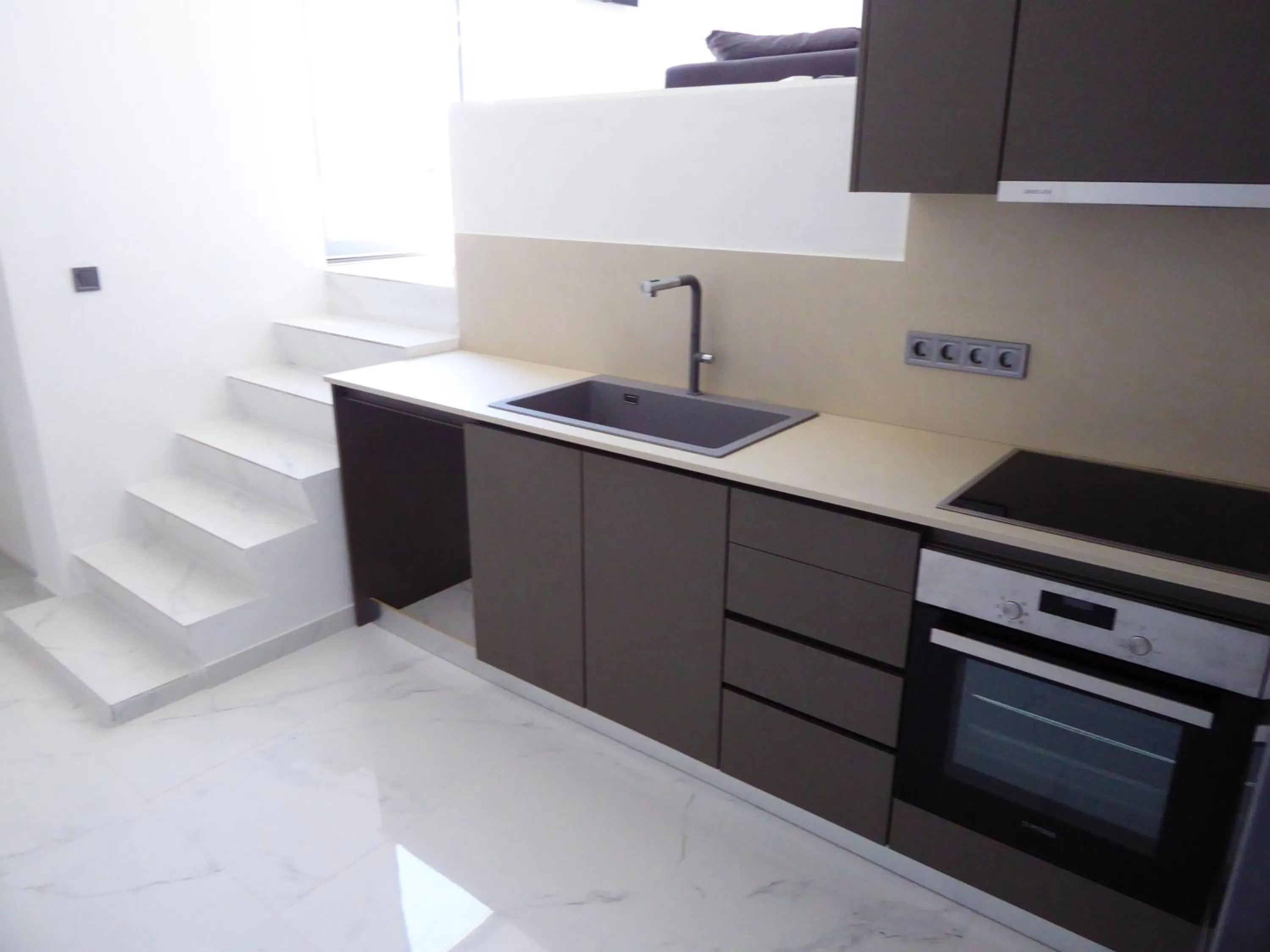 stove in Skala Sunset Hotel and spa