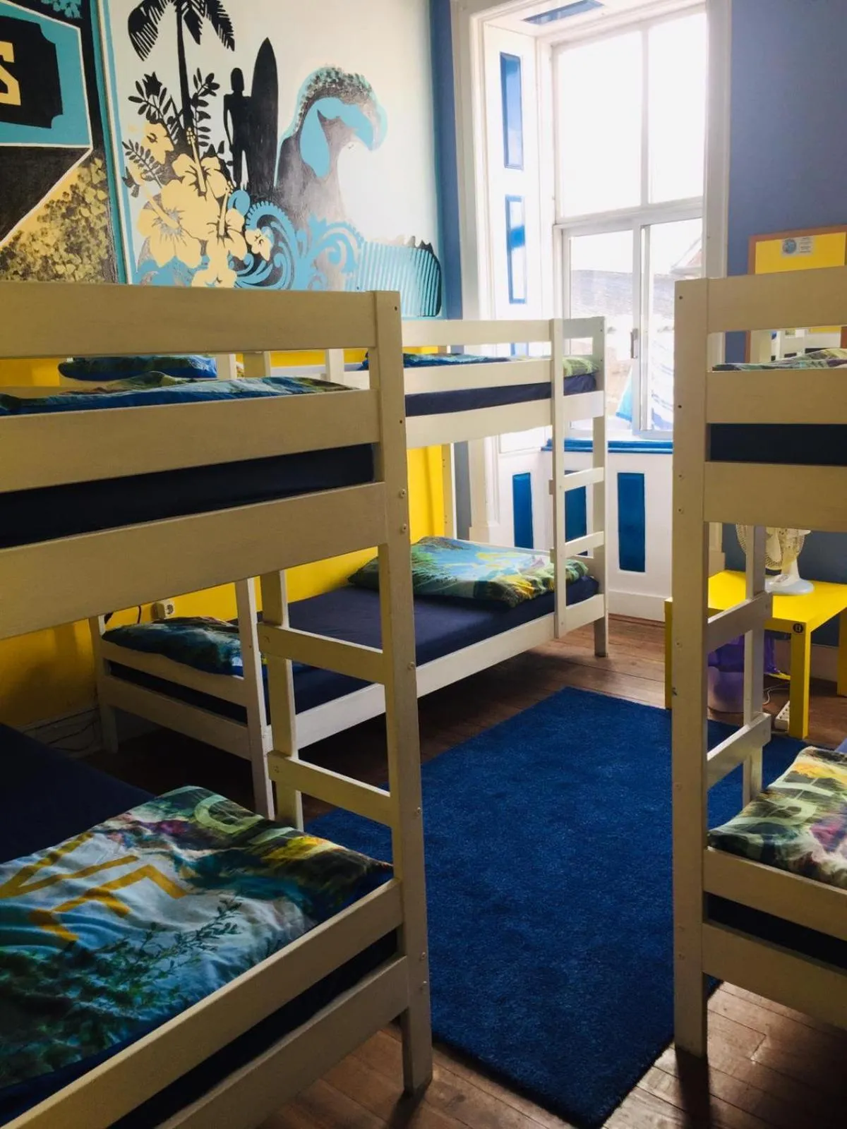 Bed in The Paintshop Hostel