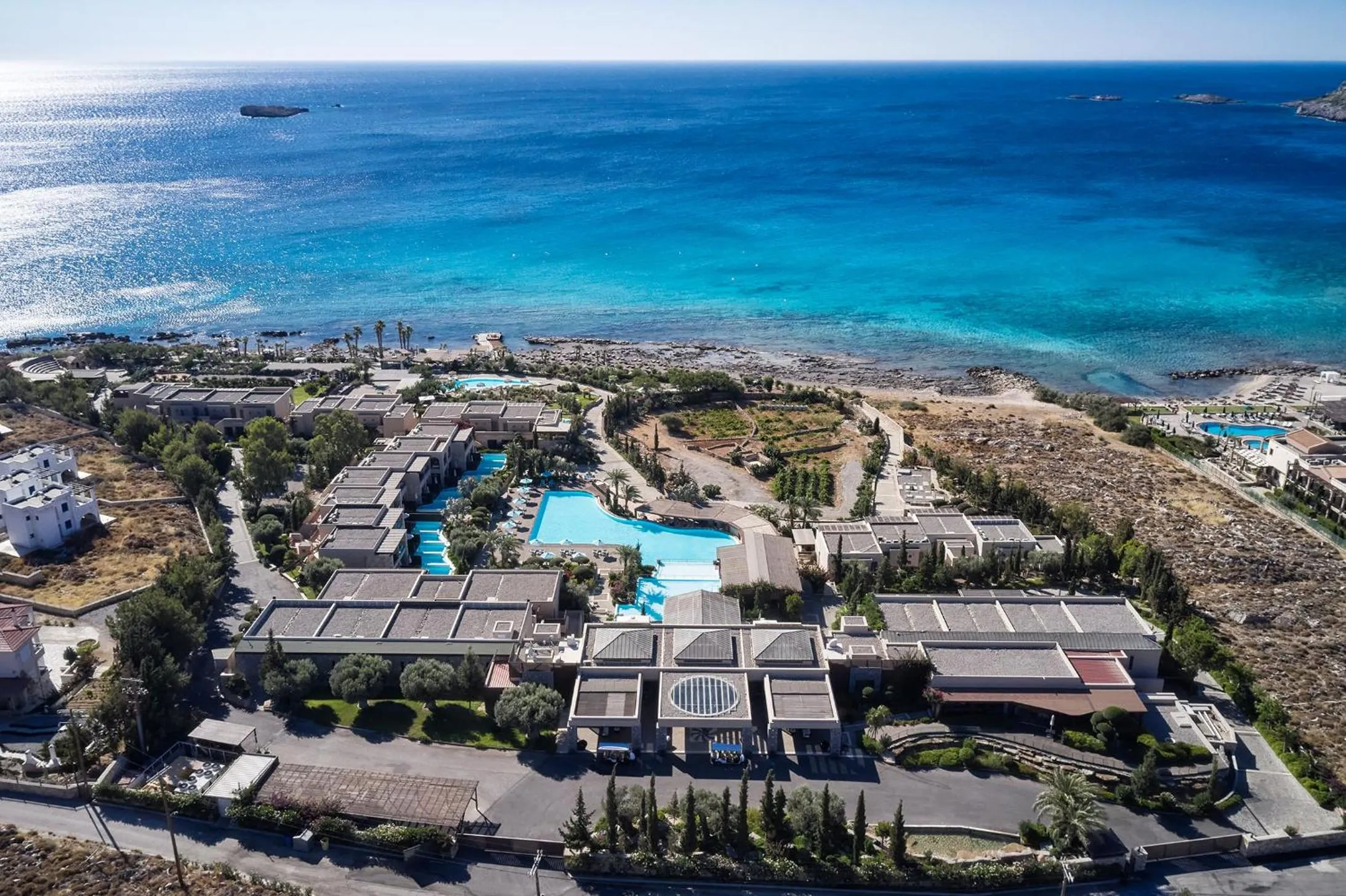 Property building in Aquagrand Artistic Luxury Beach Resort - Adults Only