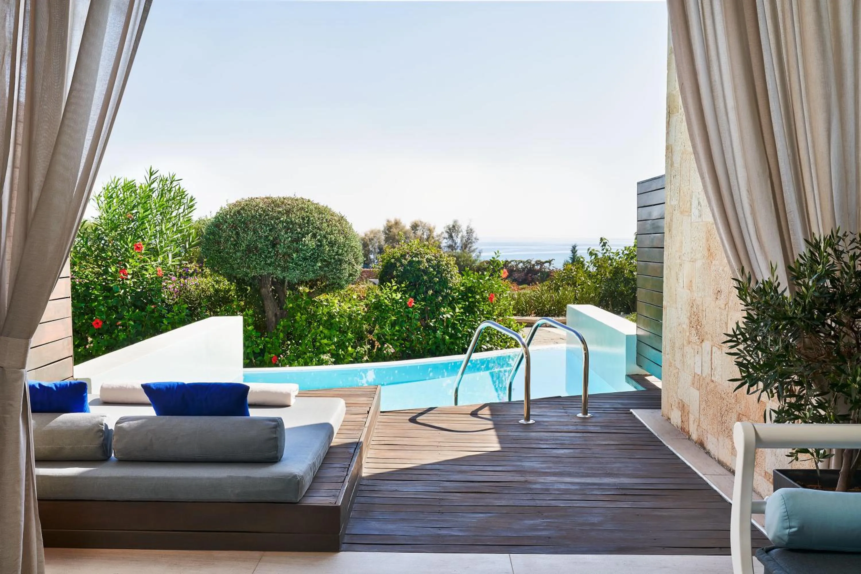 Swimming pool in Aquagrand Artistic Luxury Beach Resort - Adults Only